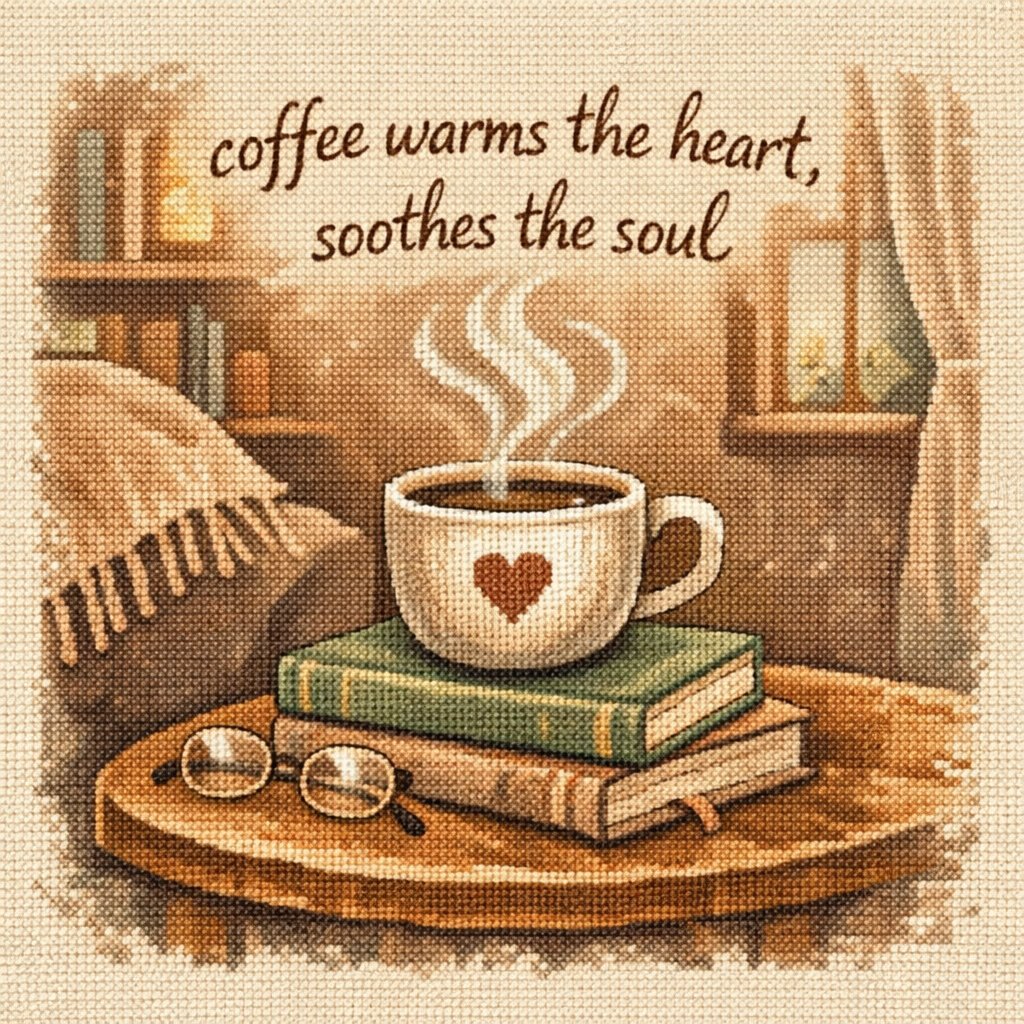 •	coffee printable 	•	cozy wall art 	•	coffee quote art 	•	warm neutral decor 	•	reading nook decor 	•	coffee lover gift 	•	instant download art