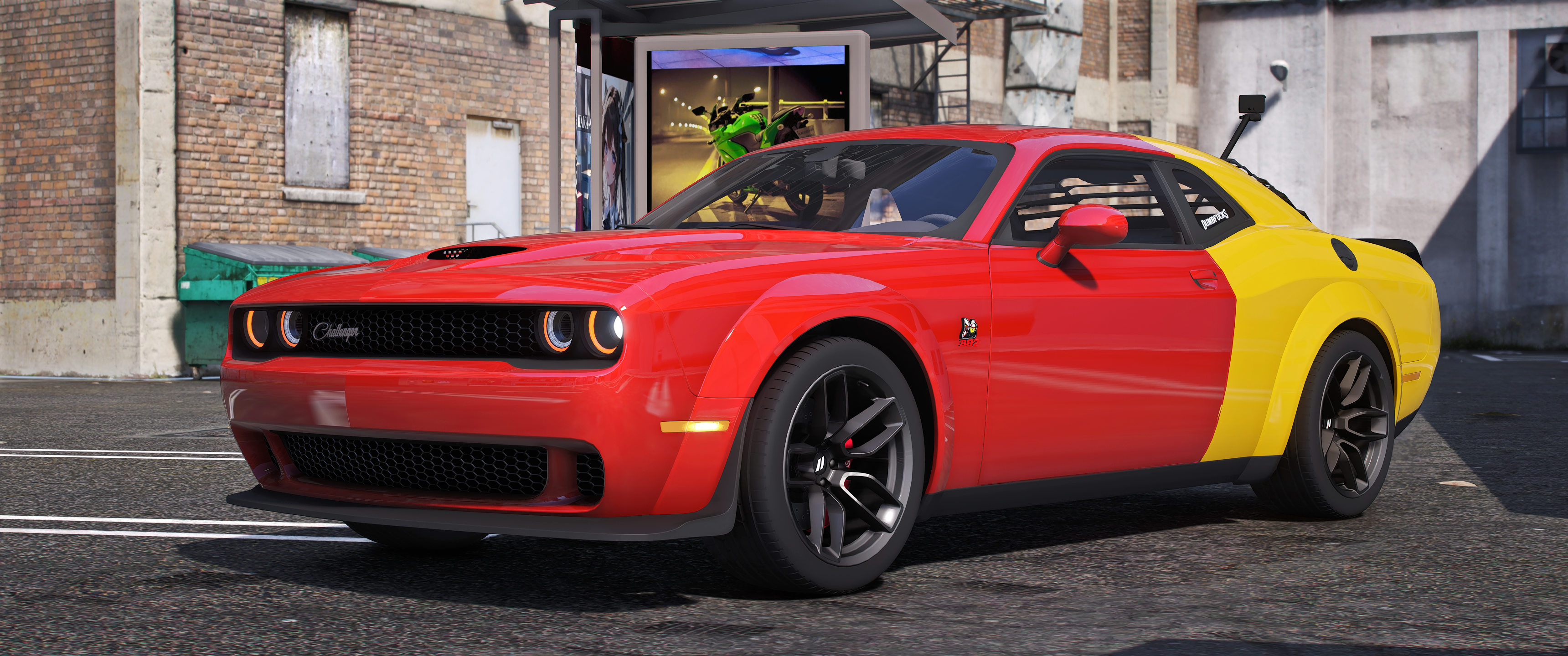 Dodge Challenger 392 BackSeat - Payhip