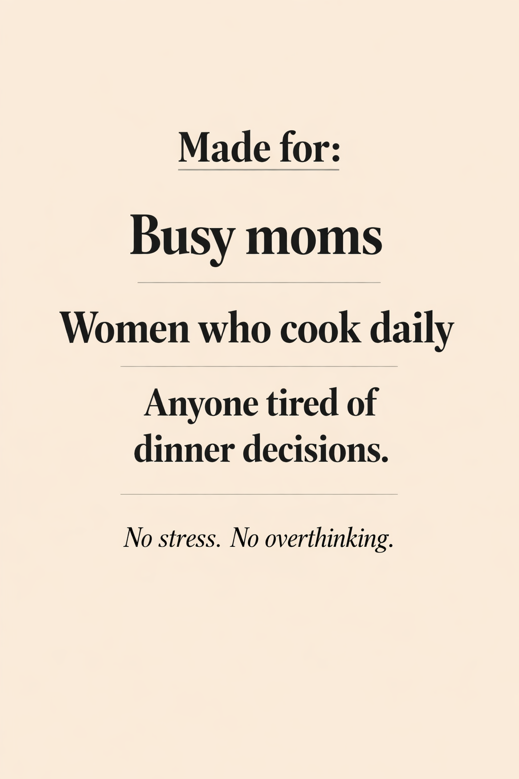 Never Ask “What’s for Dinner?” Again: A Simple Weekly Dinner System + 50 ChatGPT Prompts