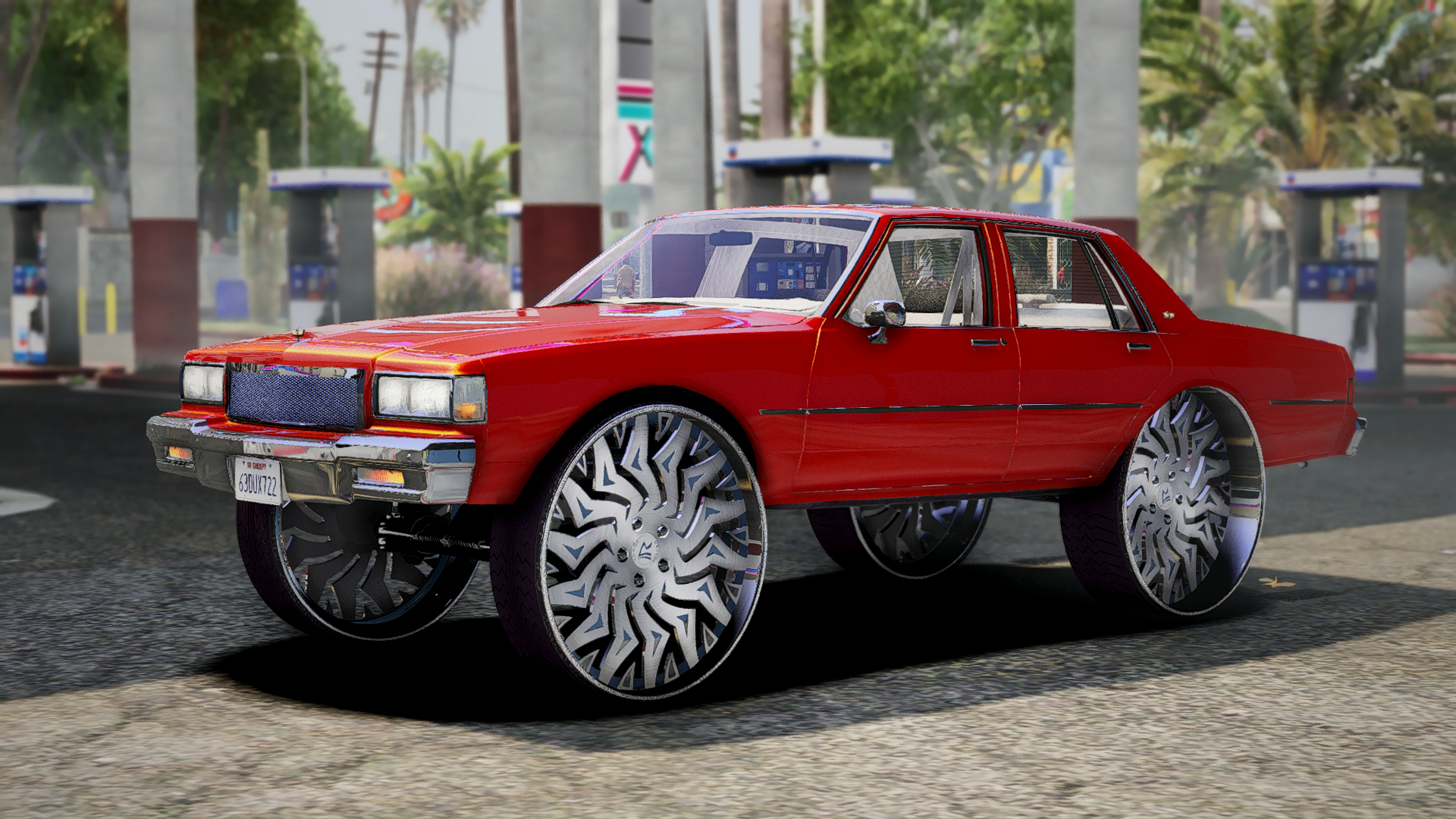 Chevrolet Caprice Classic With Butterfly Doors On Rucci Forged Rims ...