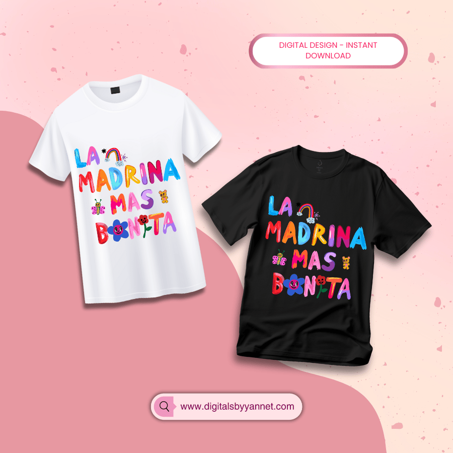 la madrina mas bonita gift for spanish godmother