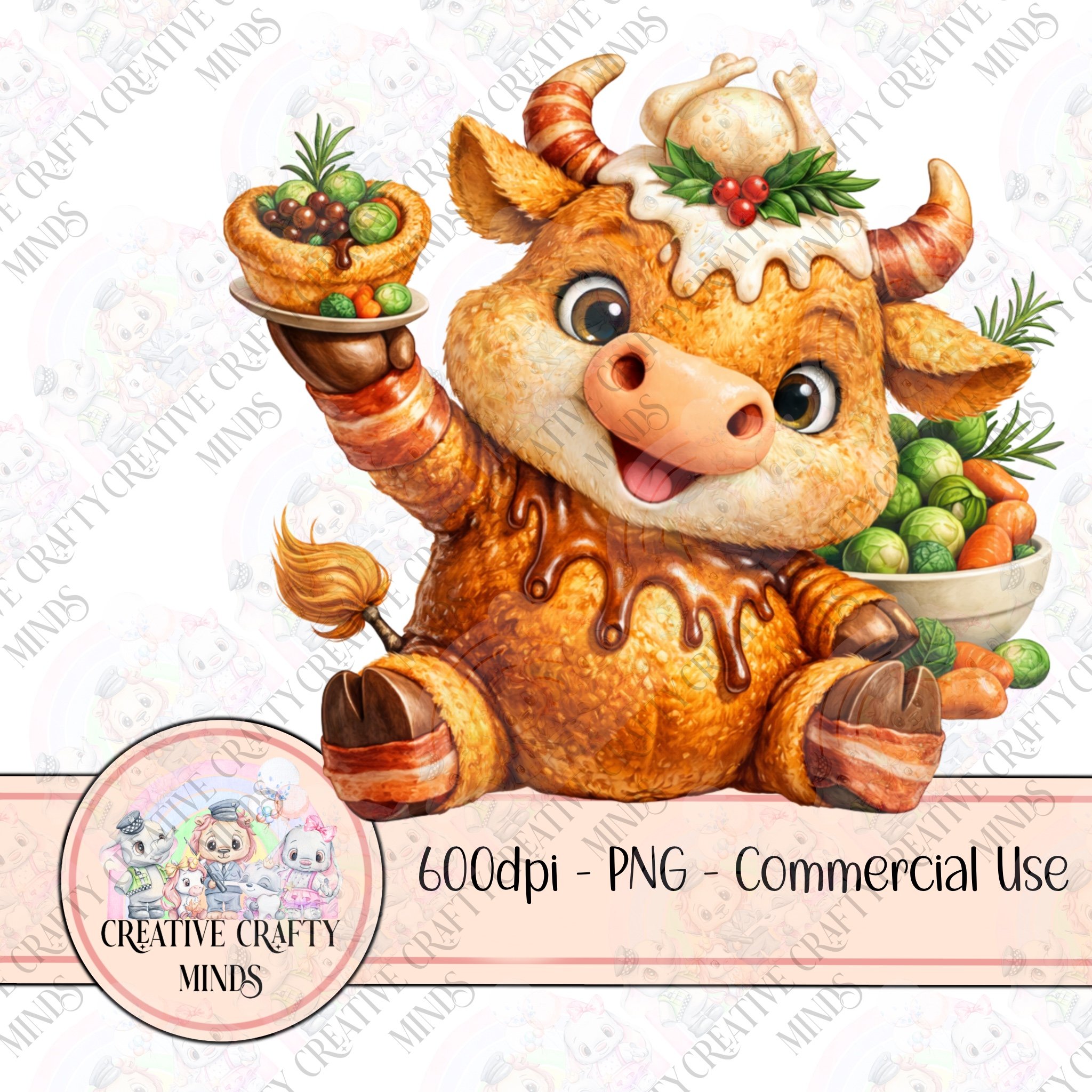 Christmas Dinner Cow - Payhip