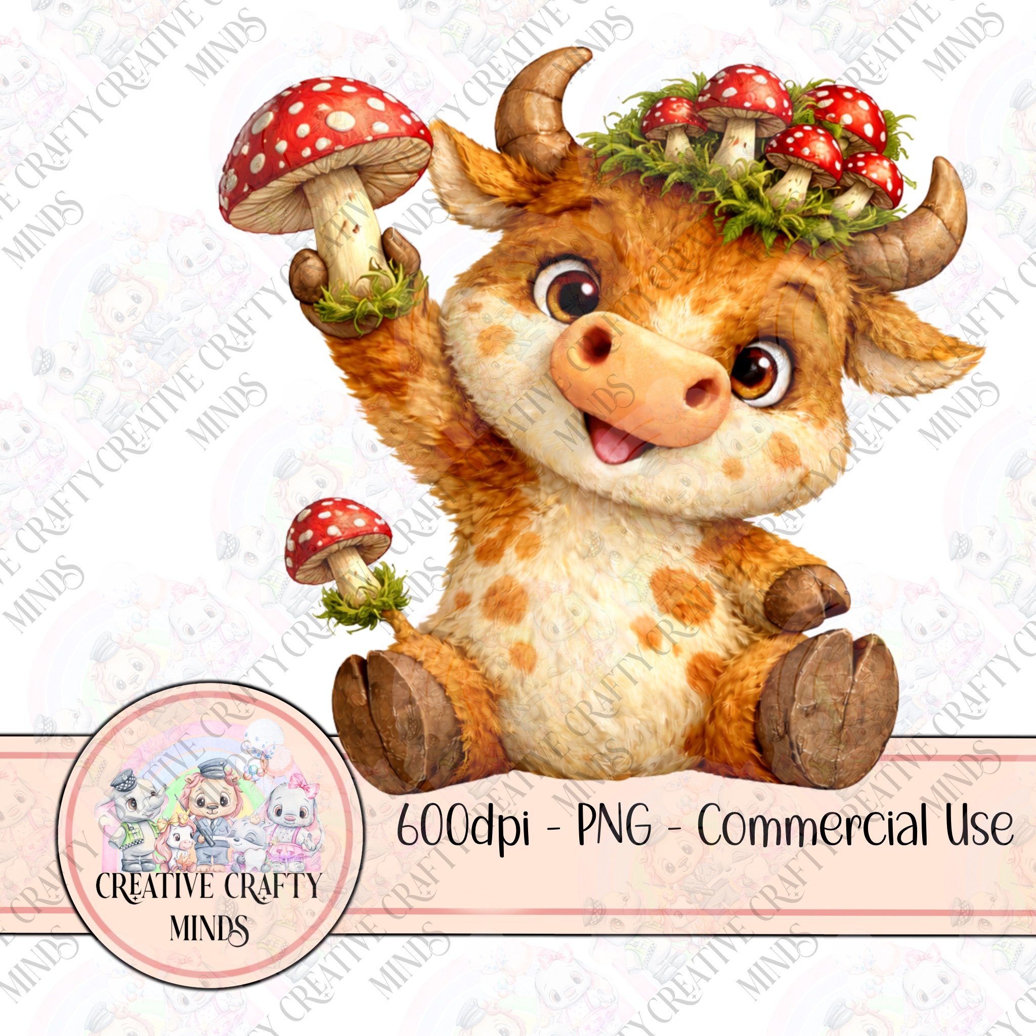 Mushroom Cow - Payhip