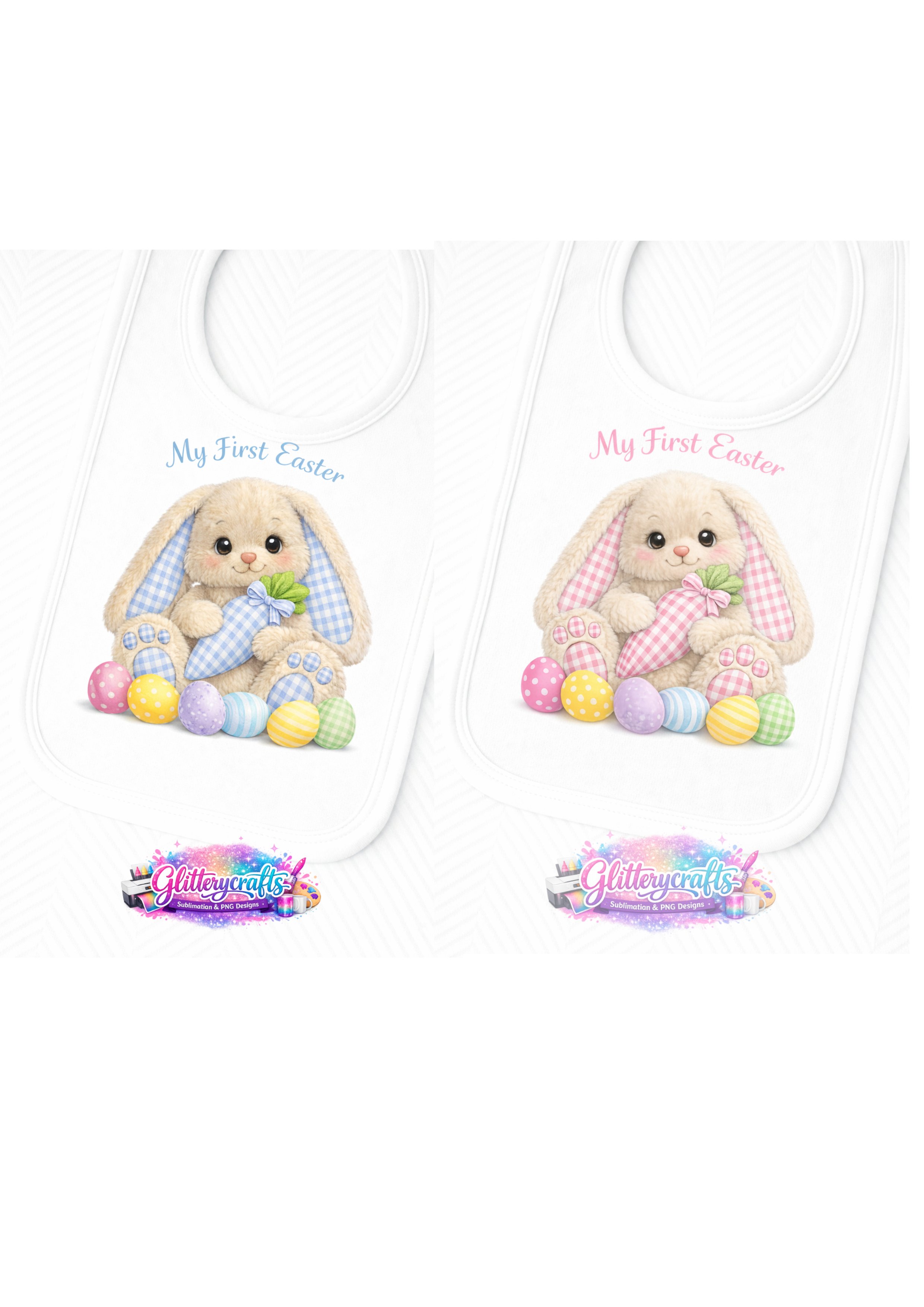 First Easter bunny PNG Sublimation Digital Downloads. - Payhip