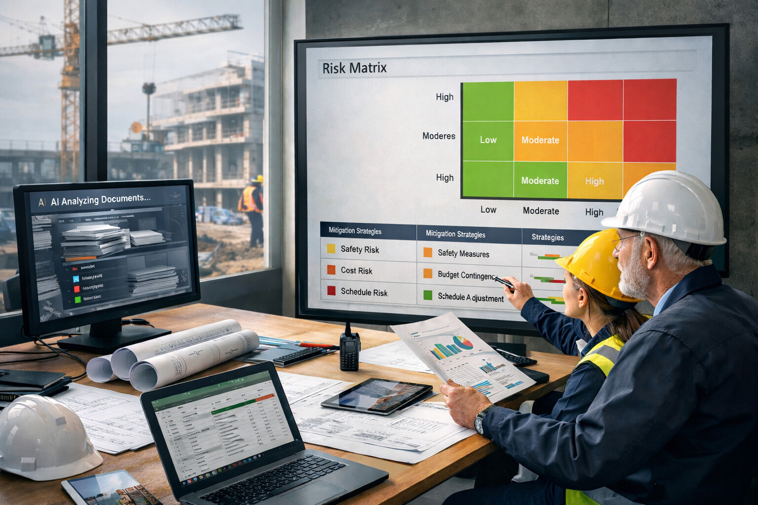 🔒 AI Risk Assistant: Automating Risk Management in Construction