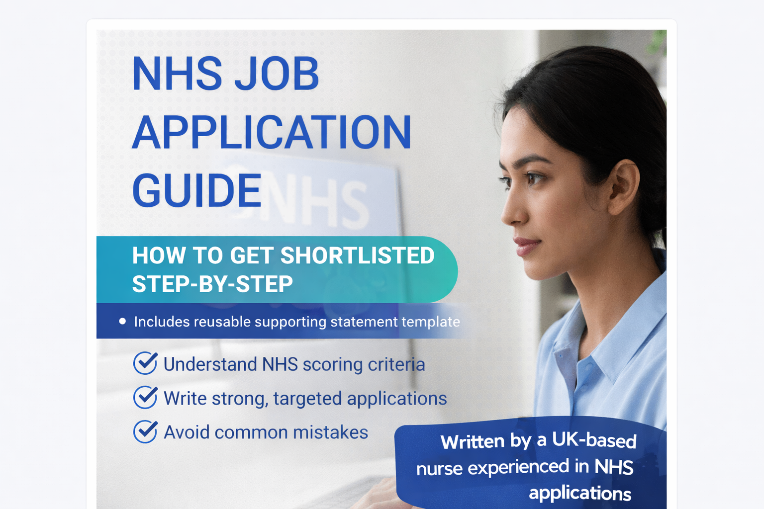 Ilab Application Nhs The NHS Job Application Guide: How to Get Shortlisted - Payhip