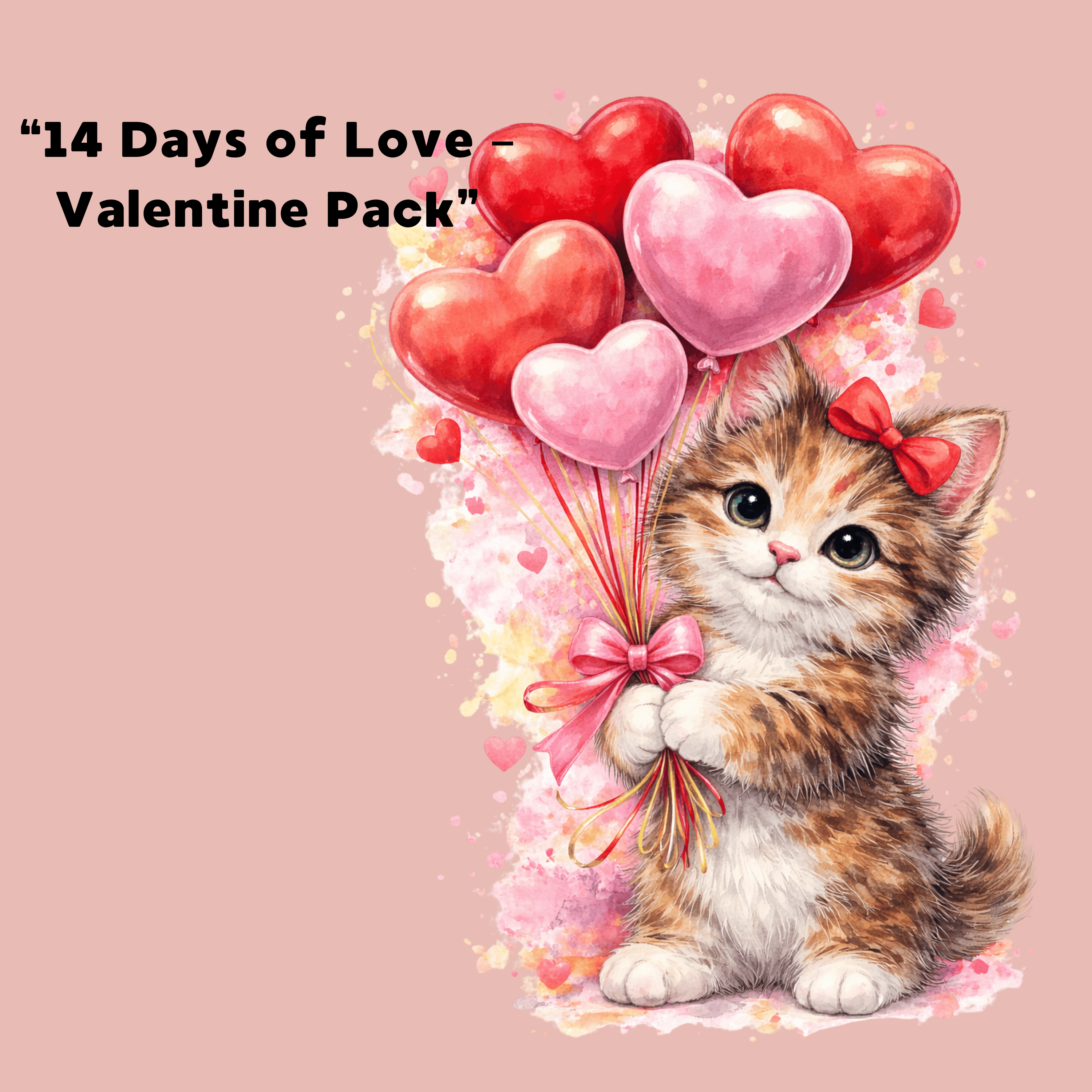 Love Notes Cats – A 14-Day Valentine Set - Payhip
