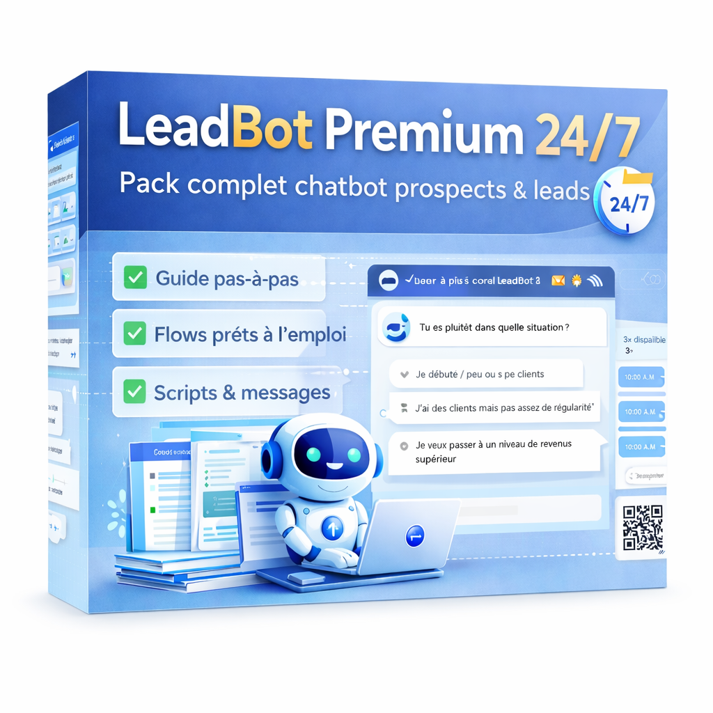 I — Acquisition — LeadBotLeadBot Premium 24/7 – Pack complet chatbot ...