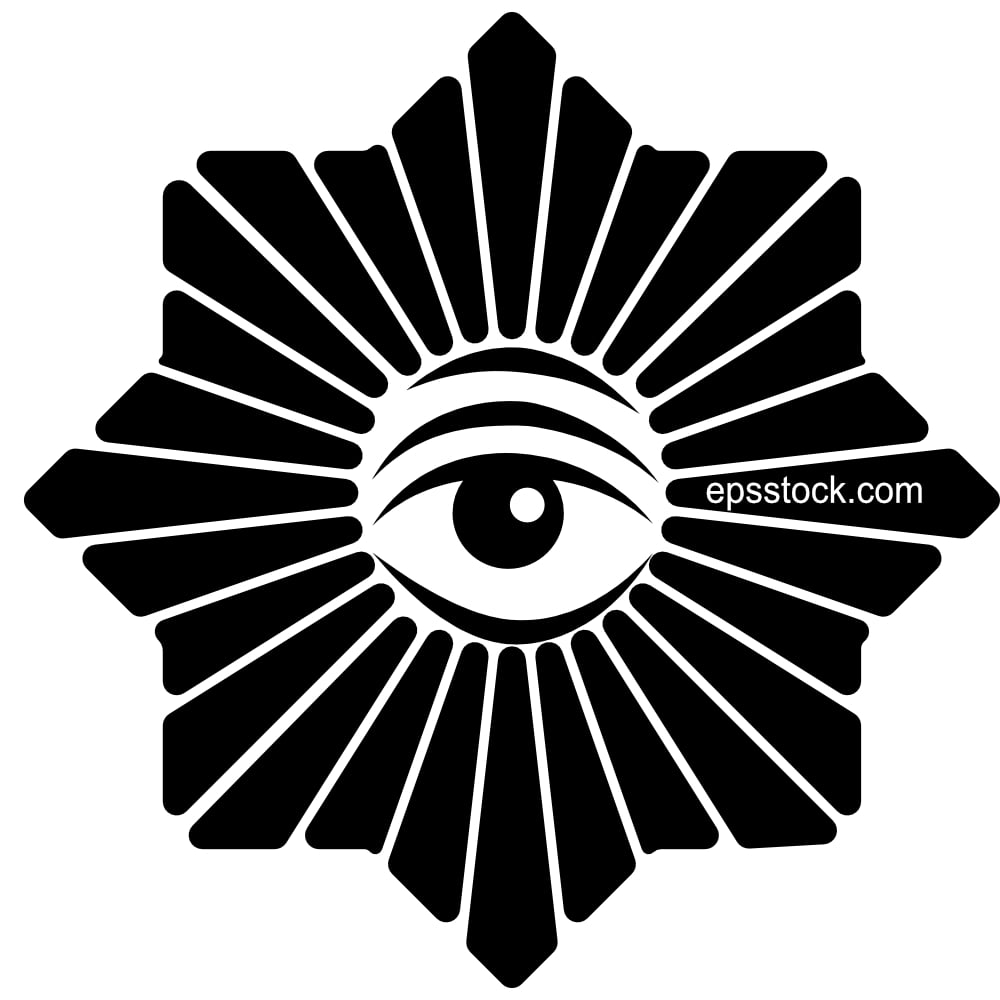 All seeing eye of god