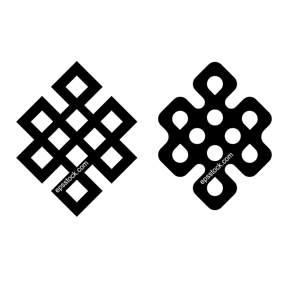 Tibetan endless knot