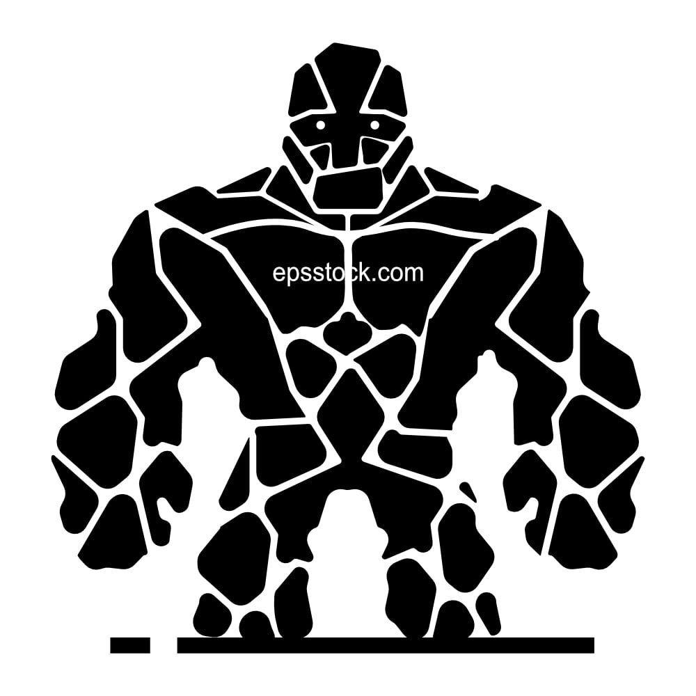 stone man symbol