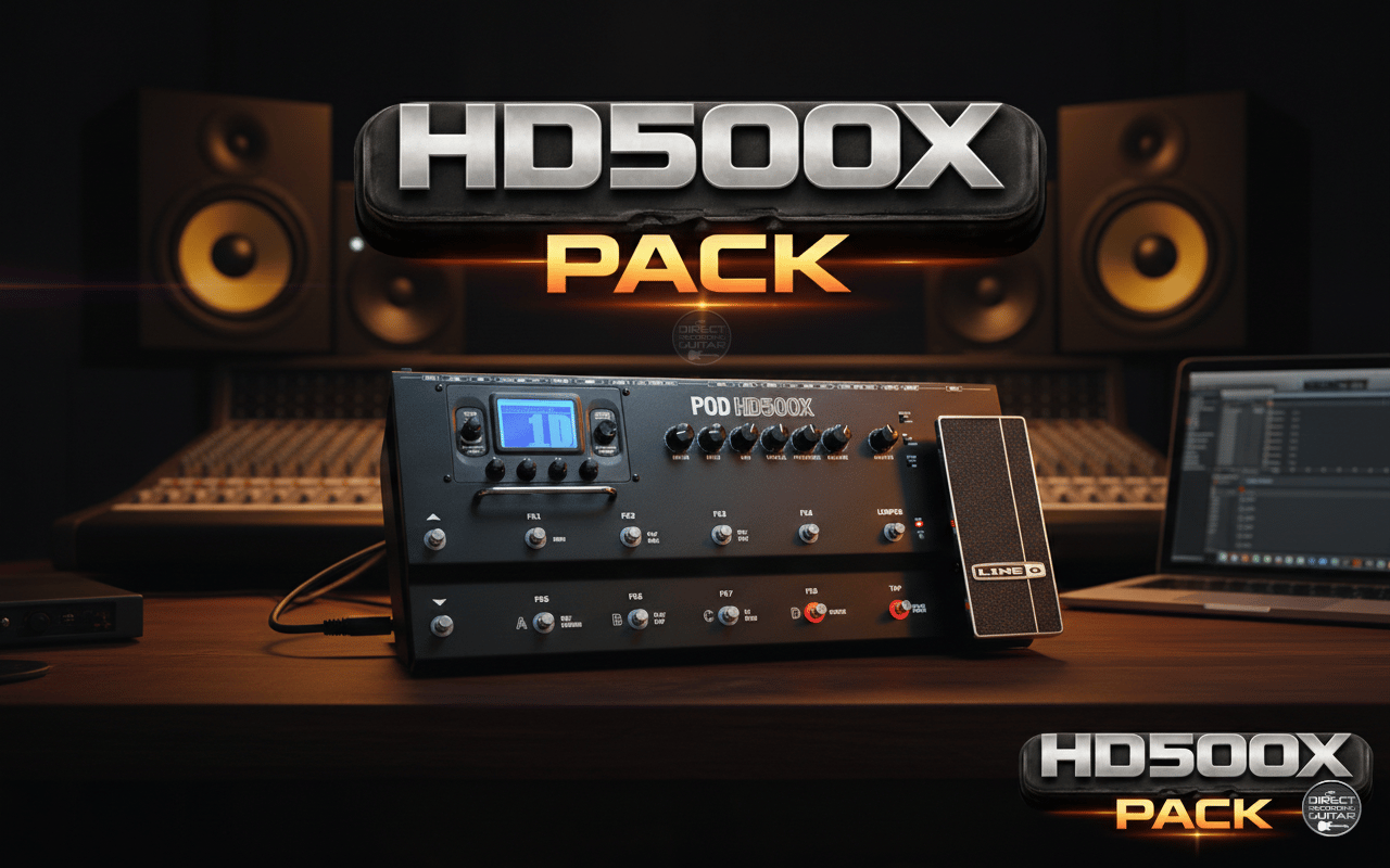 Direct Recording Guitar Patches / Presets - HD500X Pack - Payhip