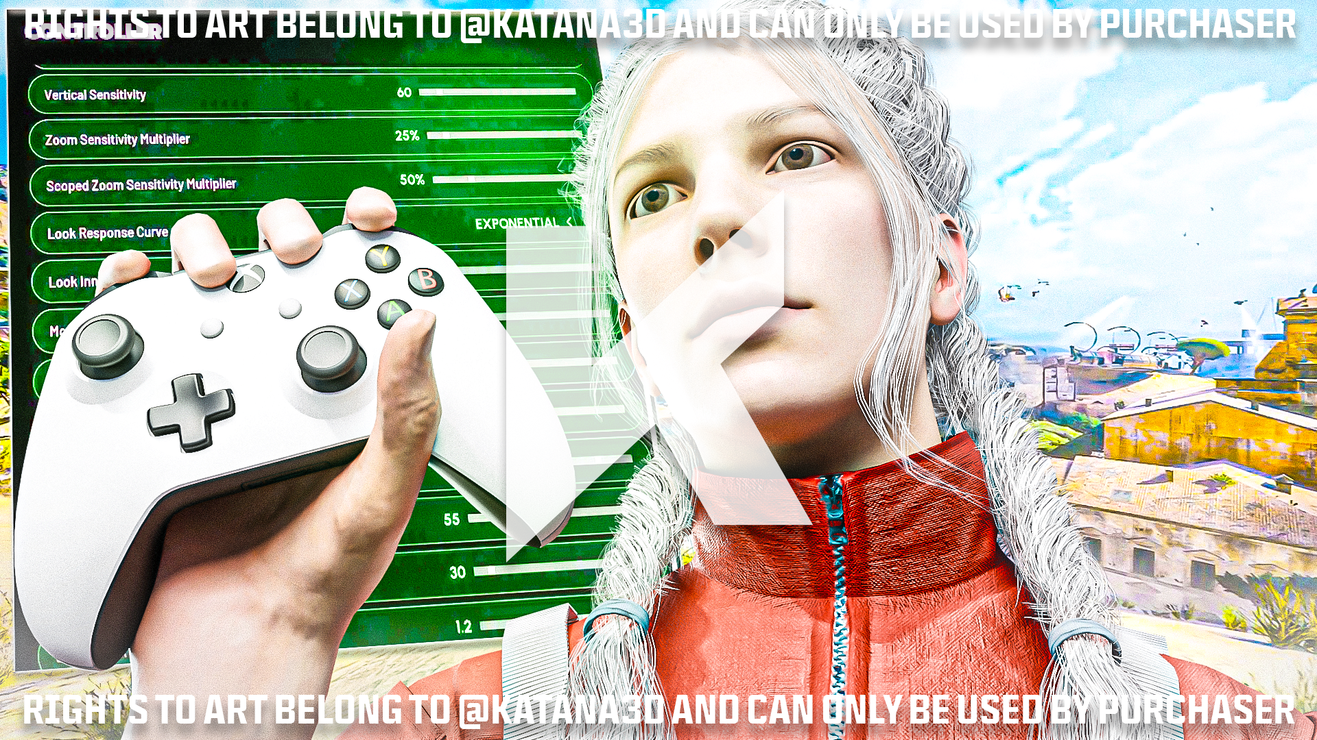 Arc Raiders Thumbnail - Xbox Controller Settings (2 Versions) - Payhip
