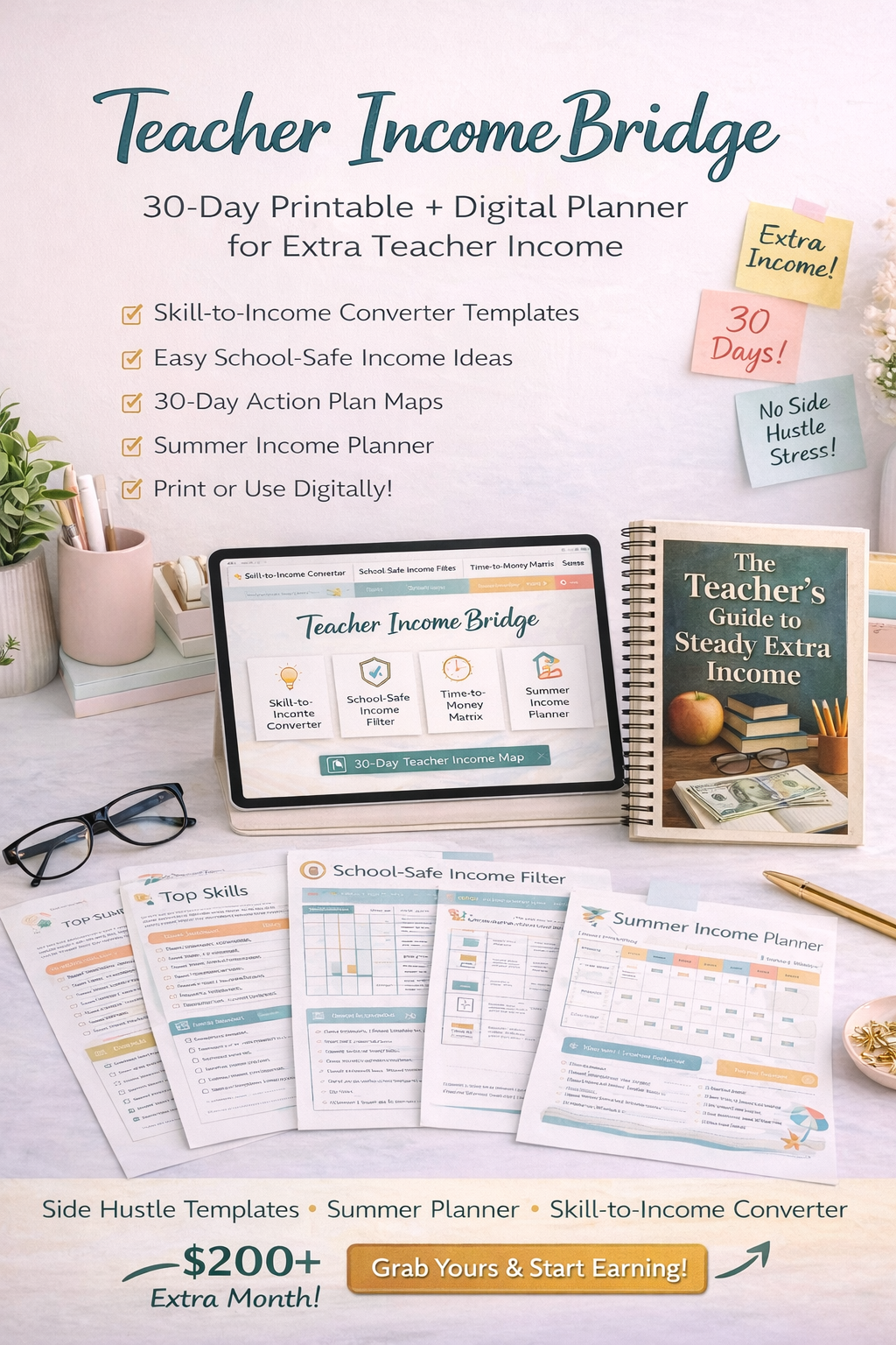 extra income for teachers