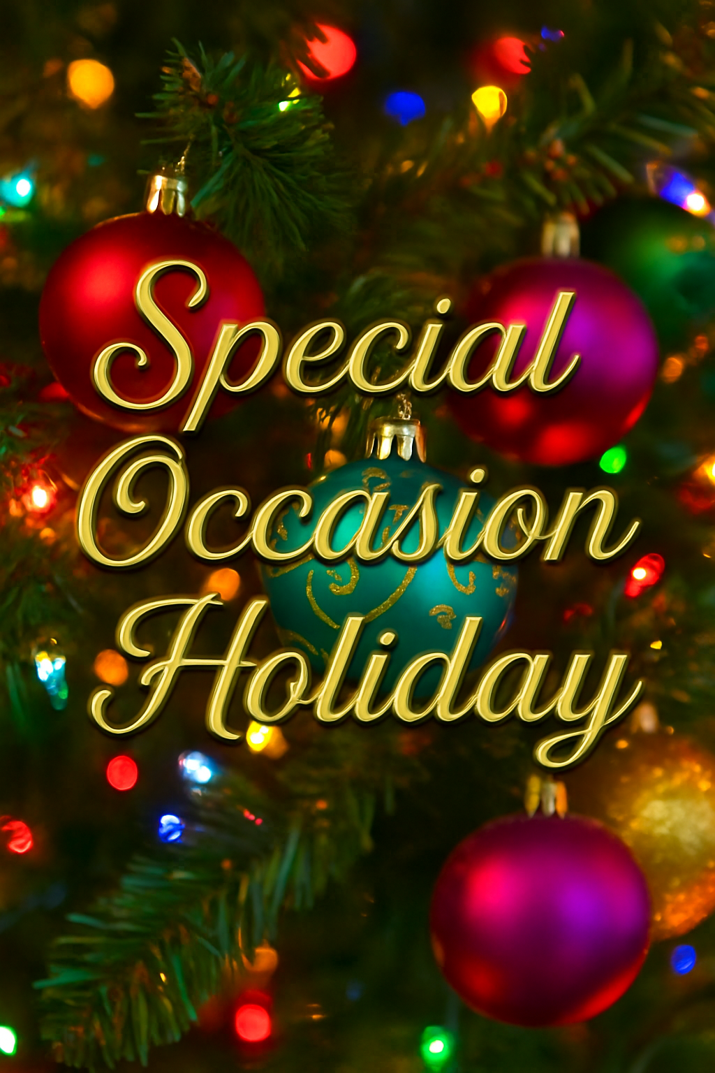 Custom holiday photo jigsaw puzzle gift