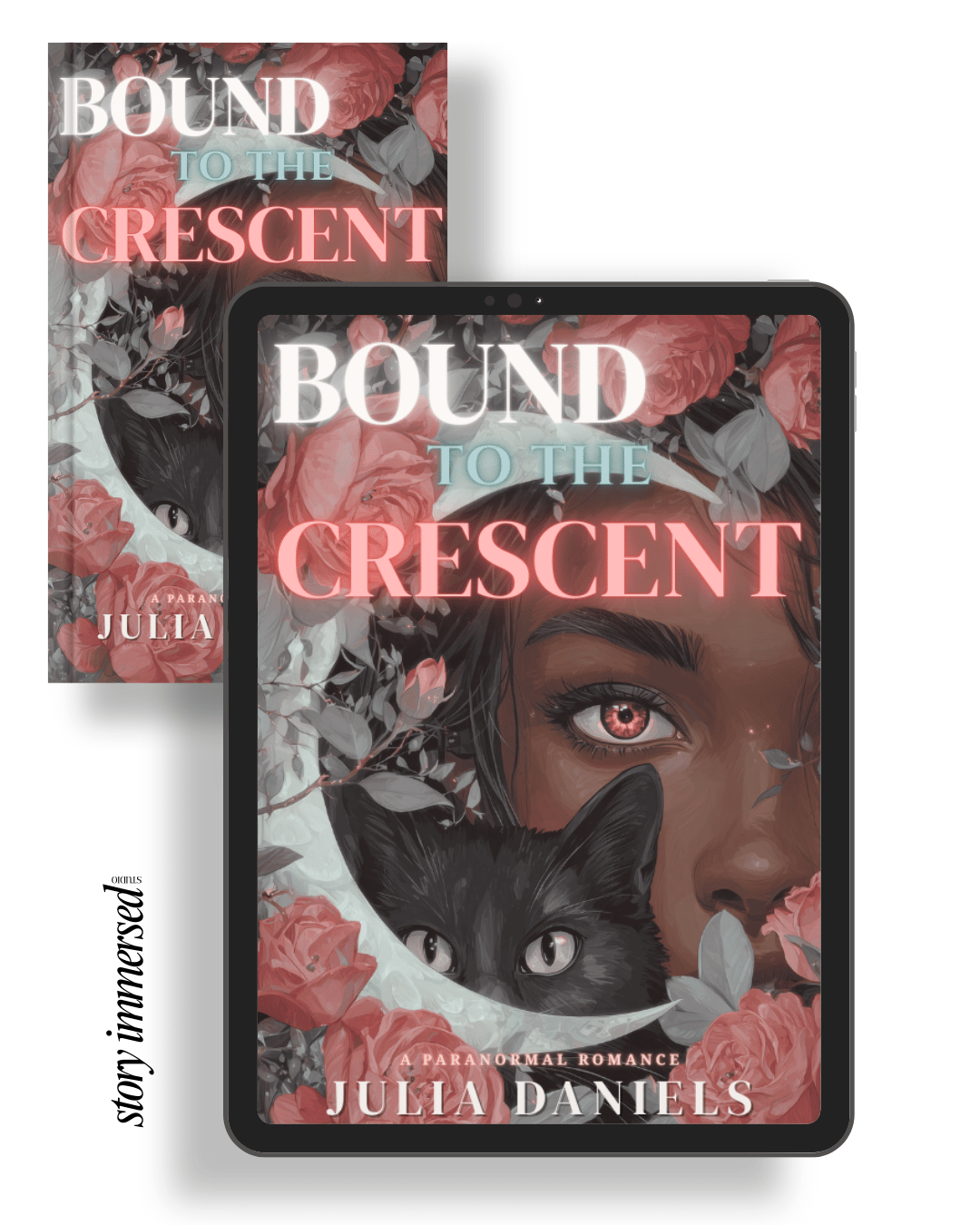 Bound to the Crescent Ebook Paperback Cover Design (Digital Download) - Payhip