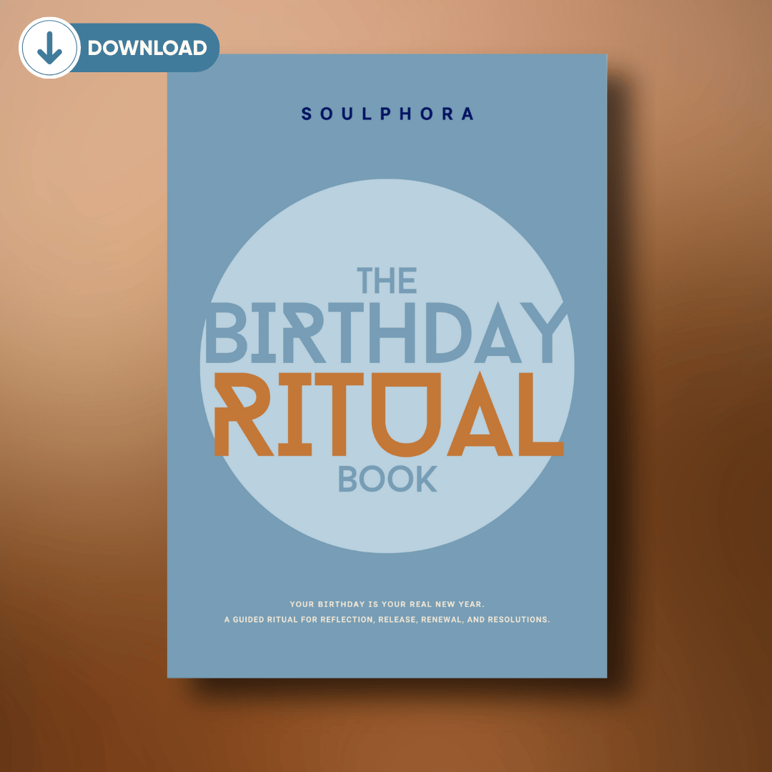 The Birthday Ritual Book (blue)