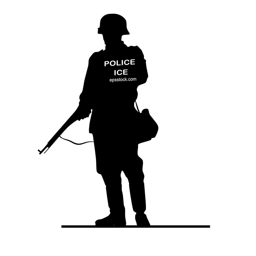 immigration police symbol
