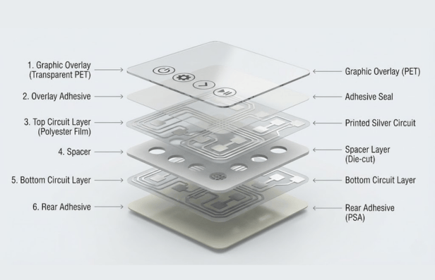 membrane switch layers defination
