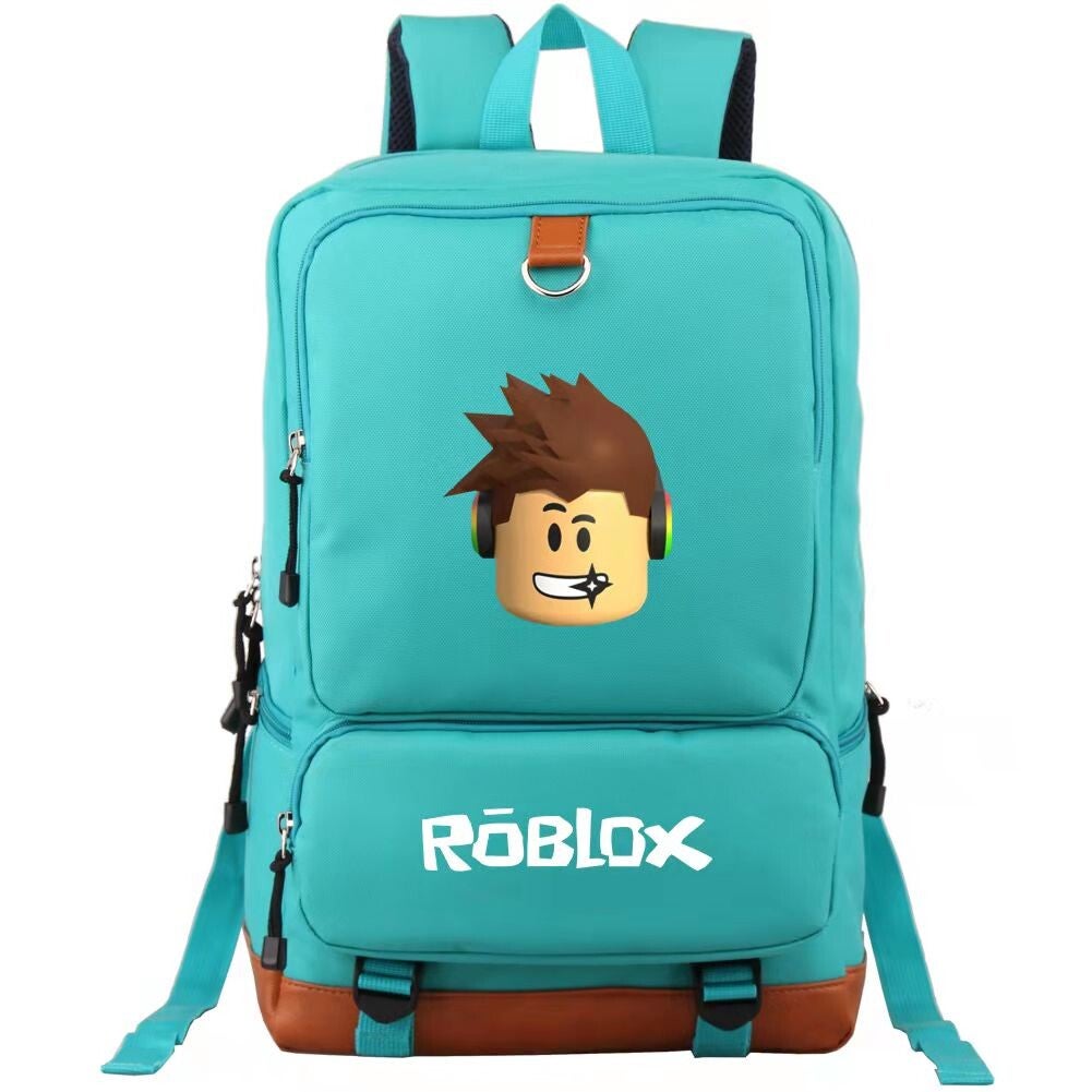 Gamer-themed primary backpack with pixel game–inspired design for kids.