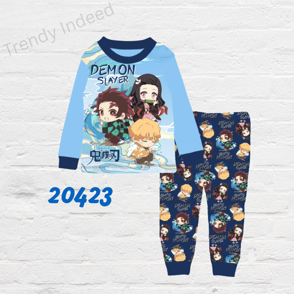 Kids’ pajamas made from breathable cotton with character-inspired themes for ages 9–14.
