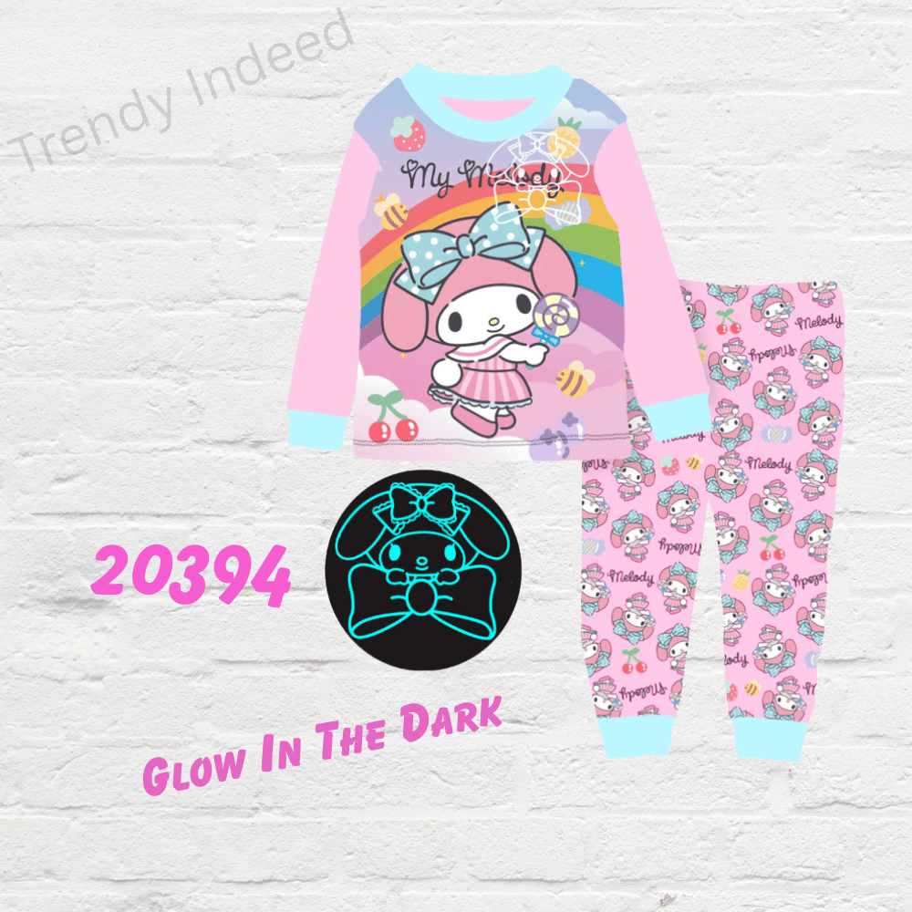 Soft cotton pajamas for kids inspired by popular anime, gaming, and cute character styles.