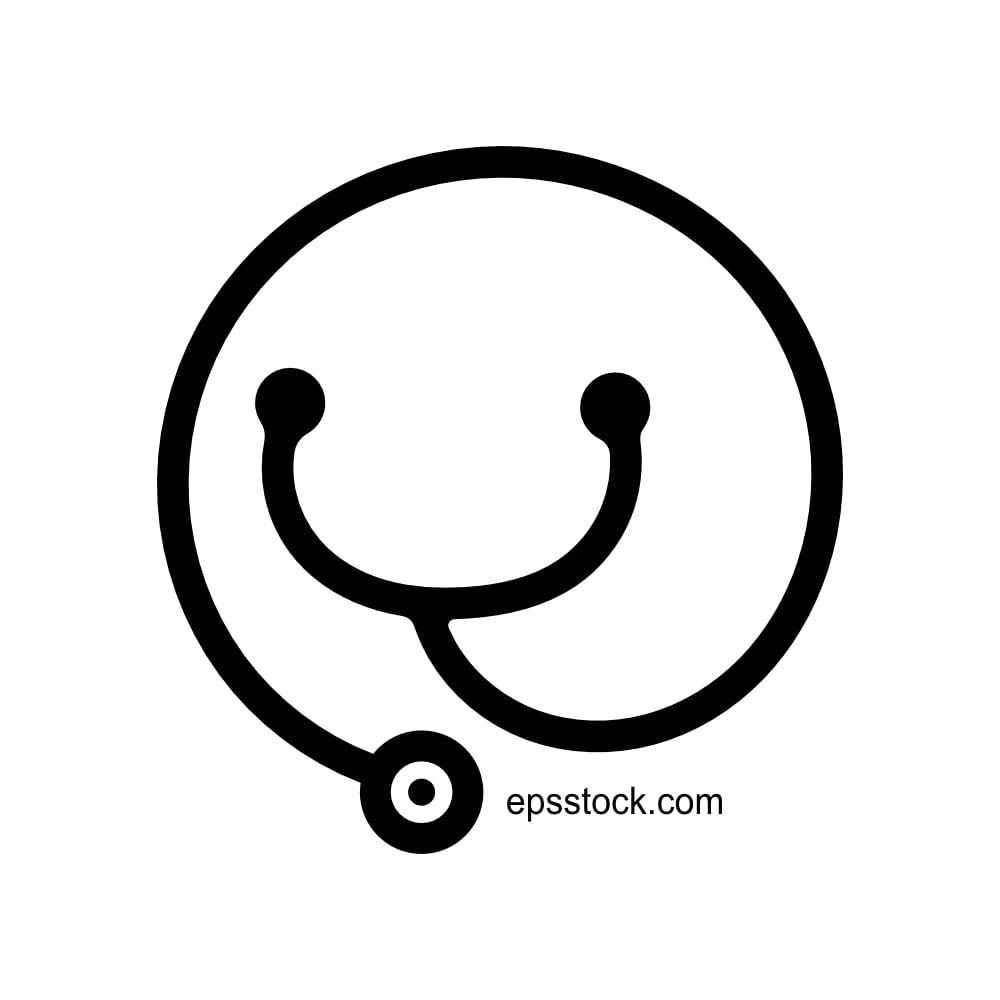 Stethoscope symbol