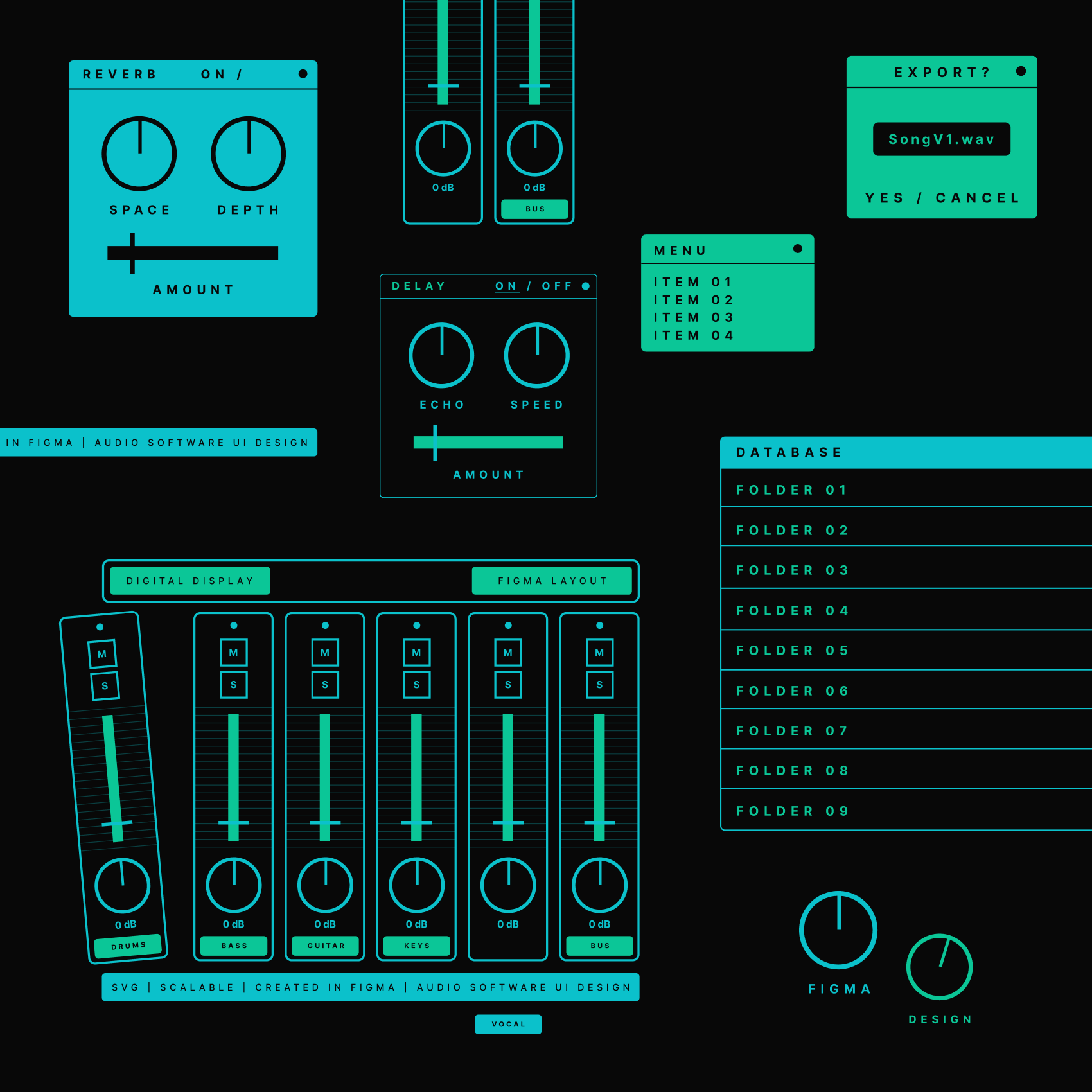 MINIMAL AUDIO UI FIGMA KIT - Payhip