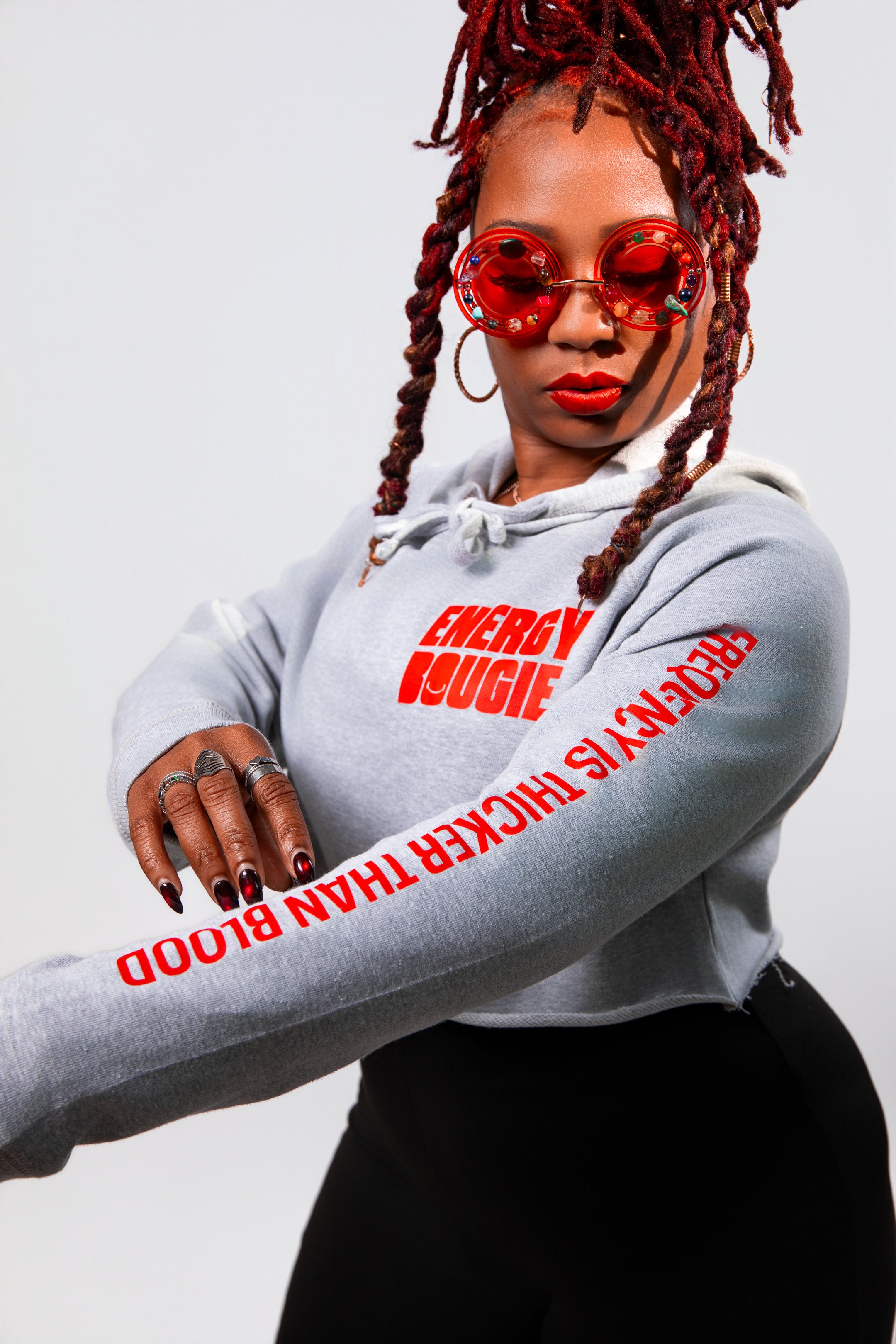 F.I.T.B Long Sleeve Crop Top Hoodie - Payhip