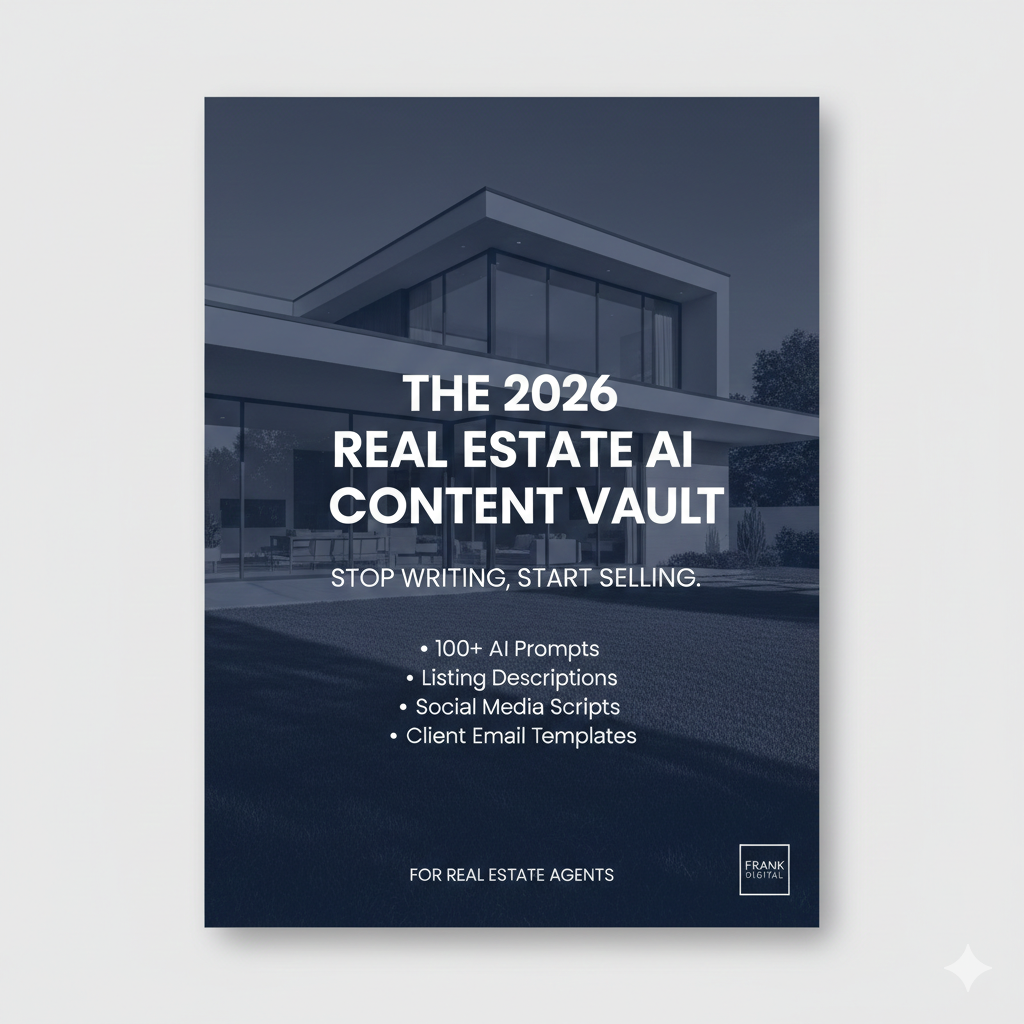 Sample page of the Real Estate AI Content Vault showing professional TikTok and Reel scripts for luxury property tours.