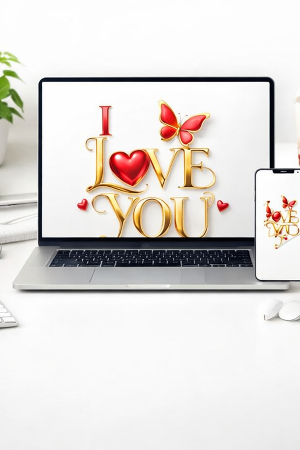 •	I love you wall art •	Romantic wall decor •	Love typography art •	Valentine wall art •	Anniversary gift art