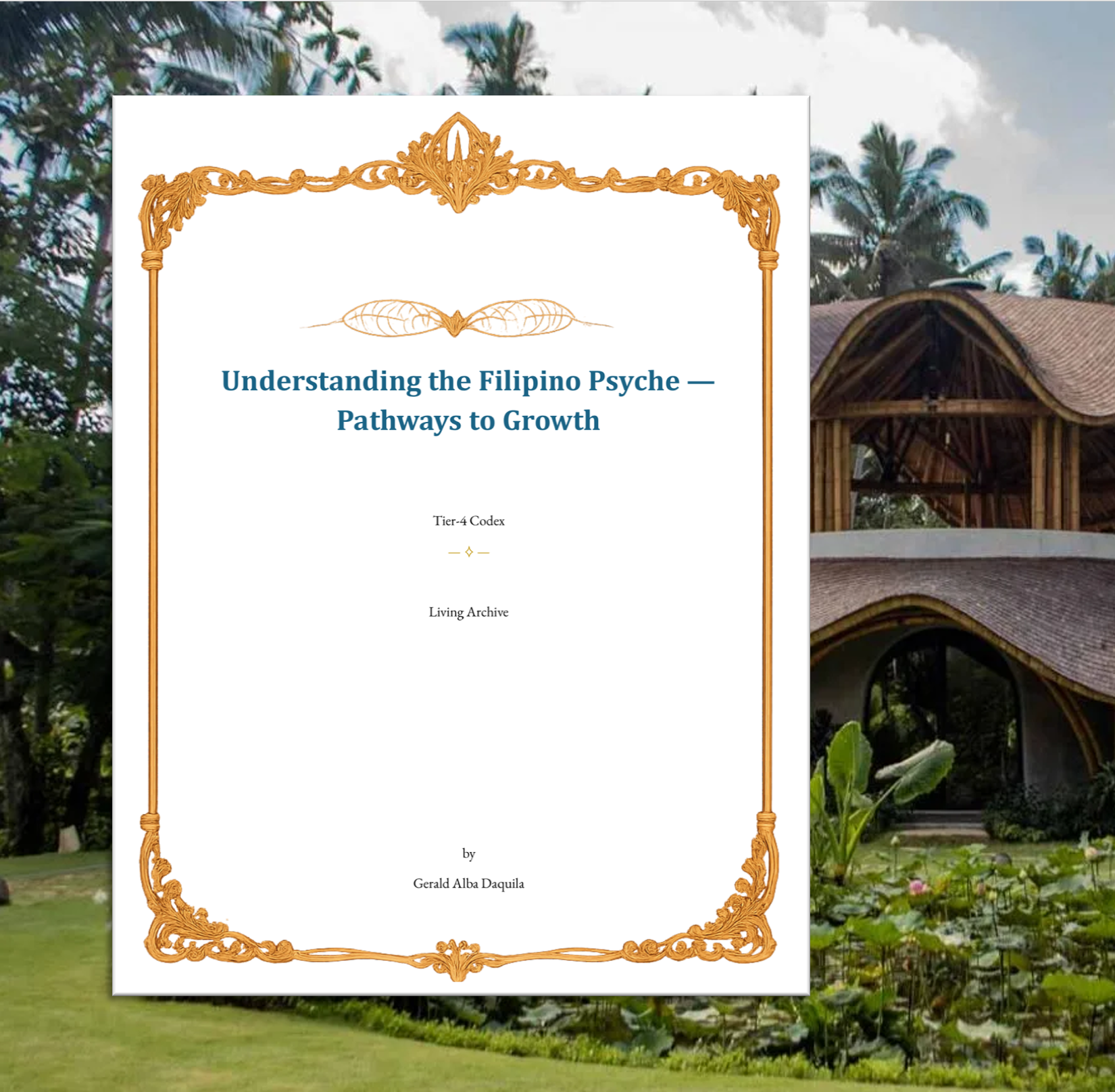 [Digital Edition] T4 Codex: Understanding the Filipino Psyche ...