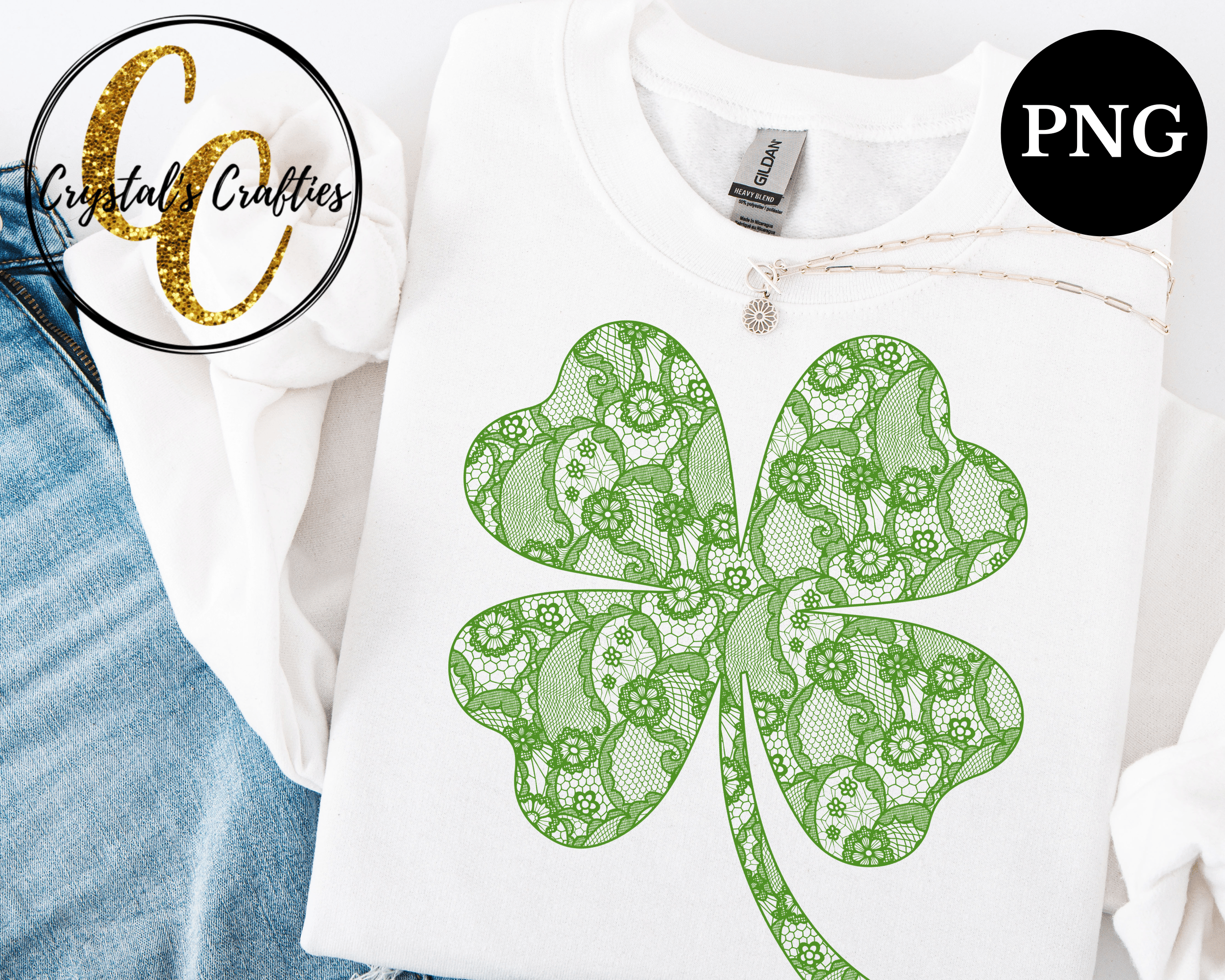Lace Clover PNG - Payhip