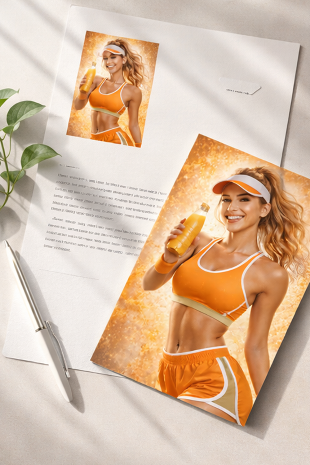 fitness image, wellness branding, lifestyle photography, sports drink image, juice branding, athletic woman, orange aesthetic, healthy lifestyle, fitness marketing, summer branding, digital product image, Pinterest visuals, stock lifestyle photo