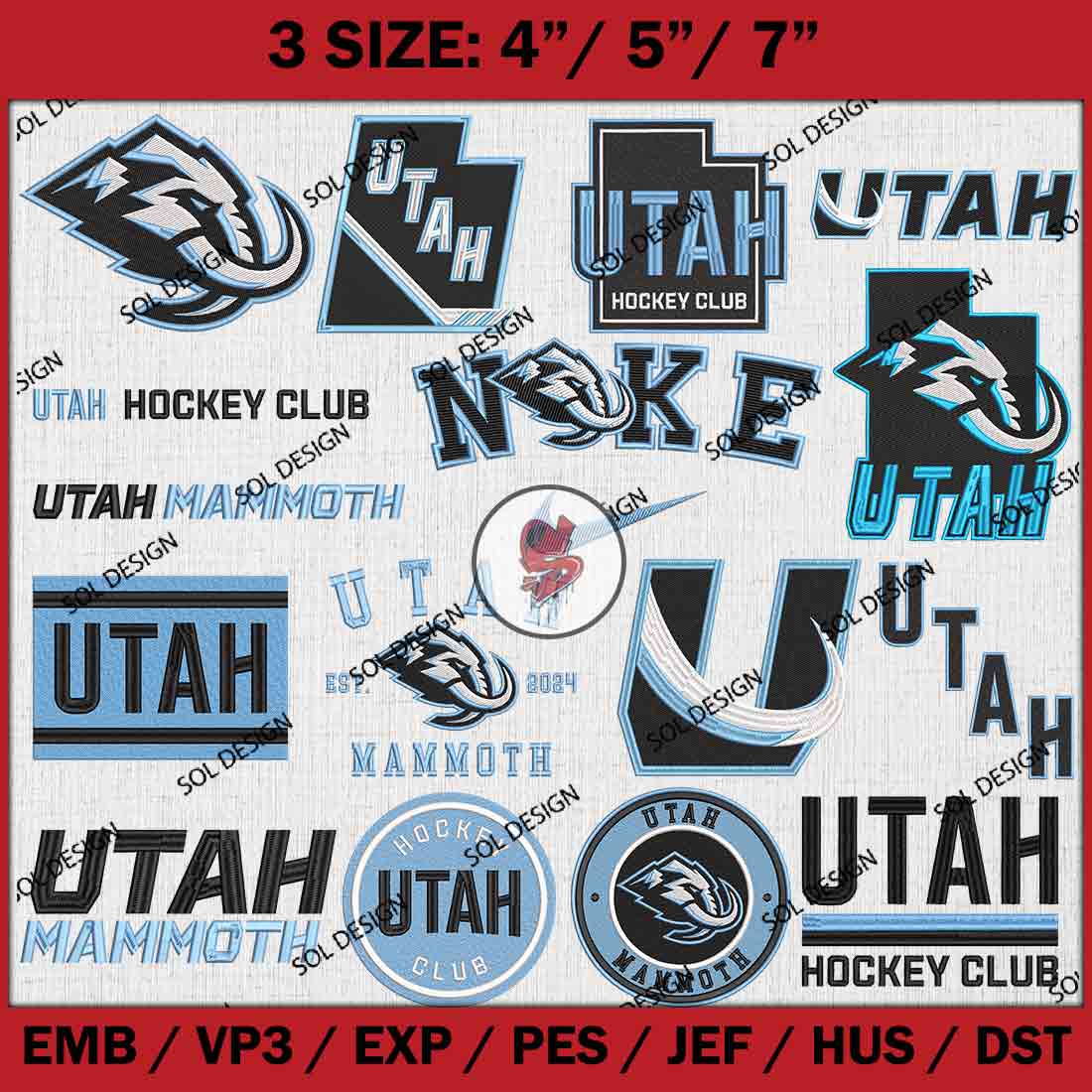 #NHL #UtahMammoth #BundleMachineEmbroidery #EmbroideryDesigns #MachineEmbroidery #SportsEmbroidery #UtahMammothEmbroidery #NHLEmbroidery #EmbroideryBundles #CustomEmbroidery #EmbroideryArt #SewingProjects #CraftingCommunity #EmbroideryAddict #NHLFans