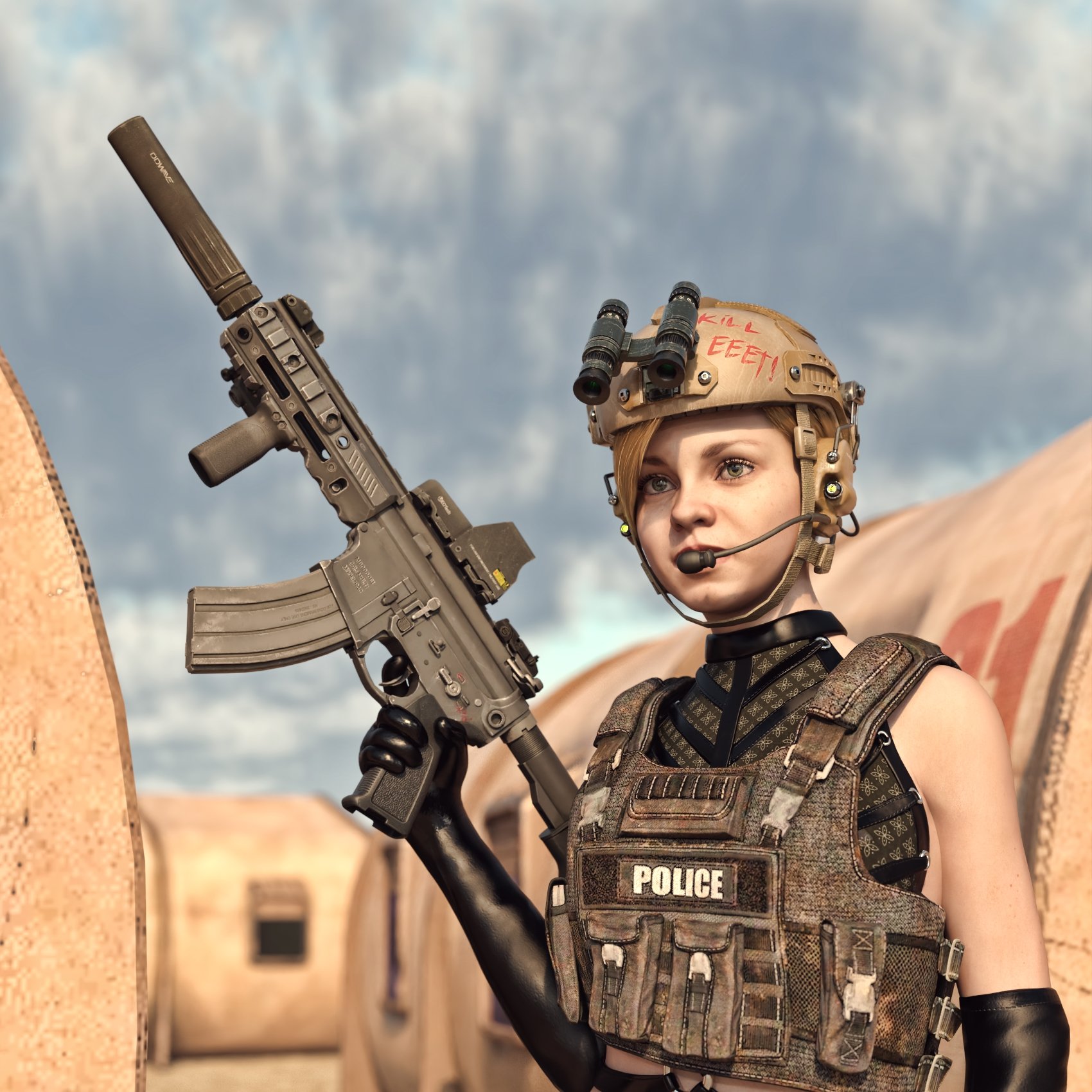 R4-C M4 Assault Rifle R6 for G8F and G9 - Payhip
