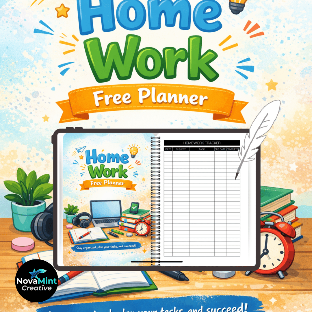 digital homework tracker homework planner for iPad tablet homework planner GoodNotes homework planner Notability planner digital student planner paperless homework planner iPad study planner