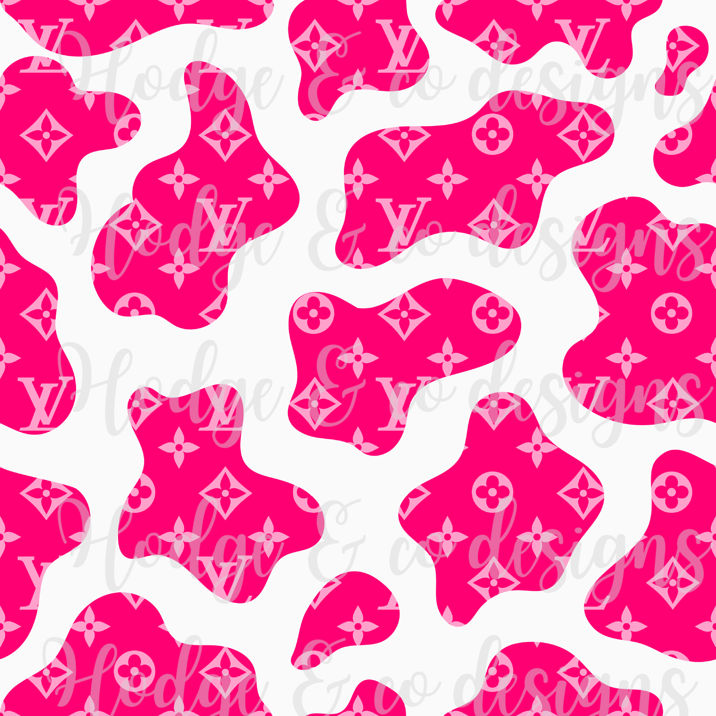 Lv cow prints seamless 2 different ones! - Payhip