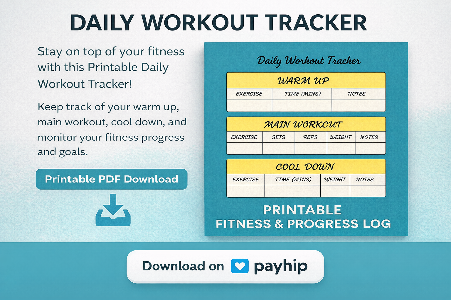 Weekly Schedule Planner - Payhip