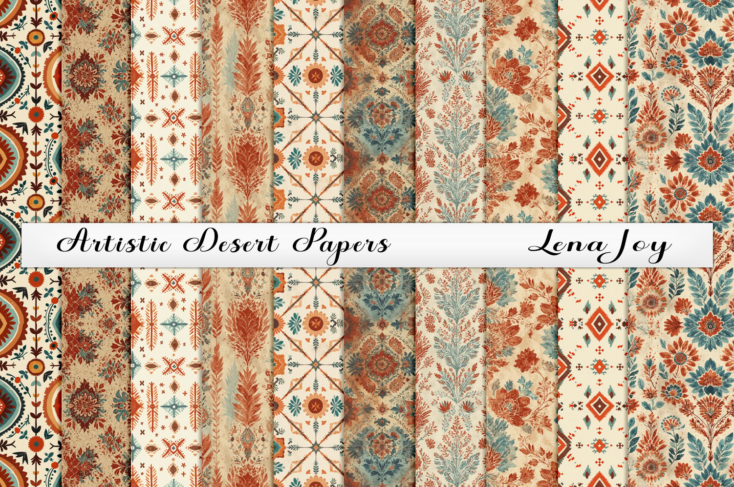 Artistic Desert Papers - Payhip