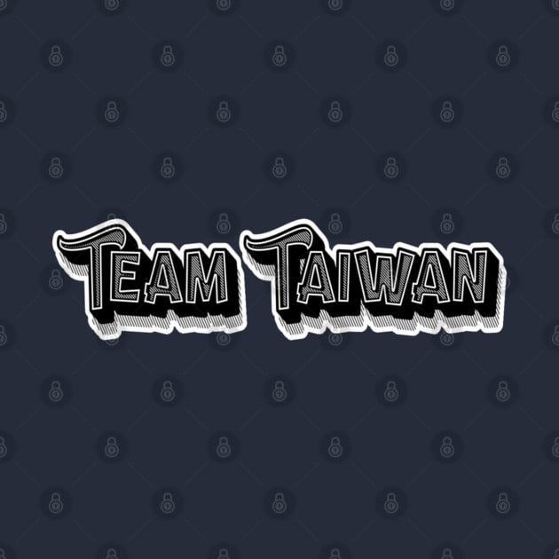 wbc team taiwan 대만 팀台湾チーム team taiwan logo T-Shirt Taiwan T-Shirt