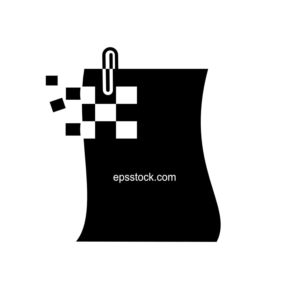 Digital document symbol