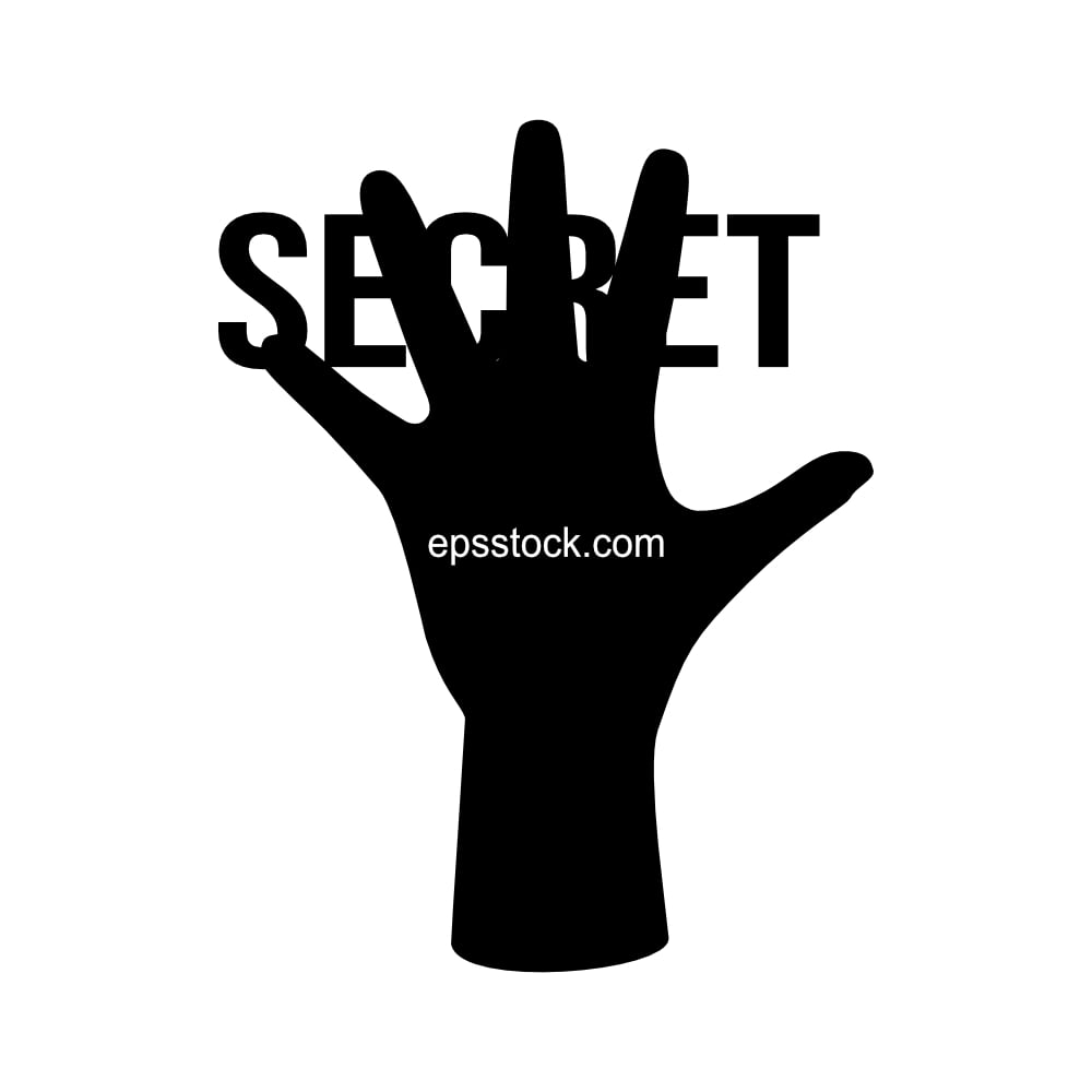 the hand hides a secret