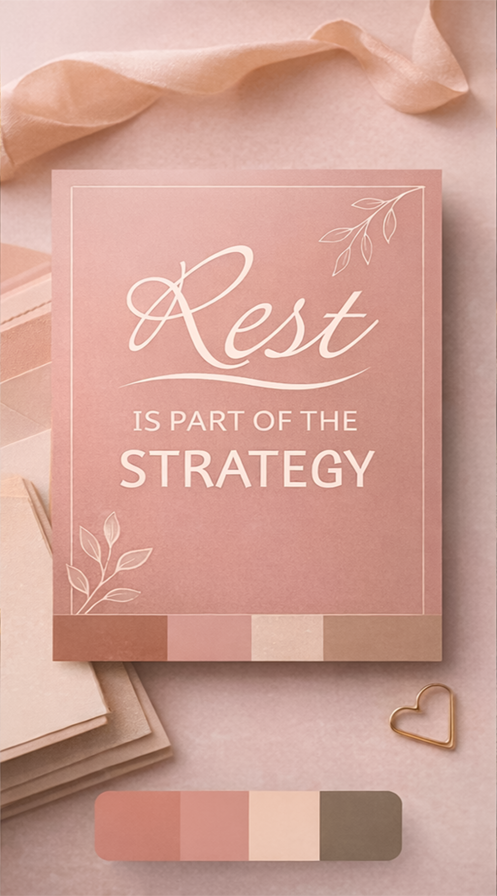 rest is part of the strategy minimal quote design self care wall art modern typography quote wellness quote printable svg quote file eps vector quote cricut quote design motivational minimalist art neutral wall decor mindfulness quote digital download wal