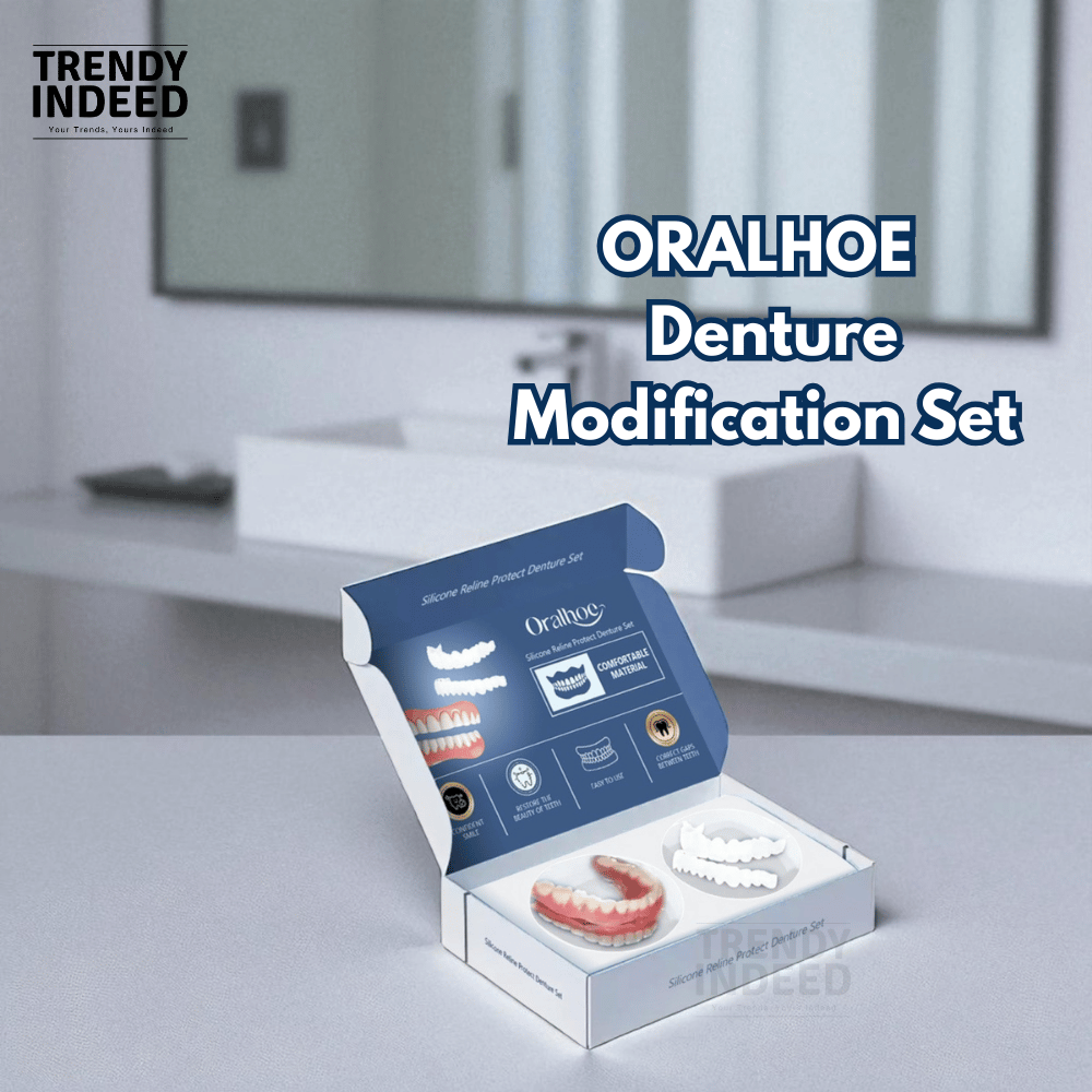 Denture modification kit for enhancing smile look and fit