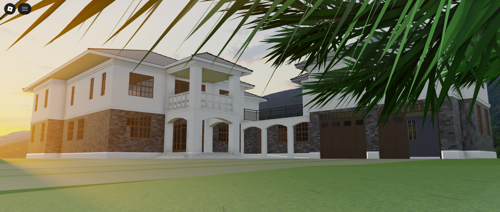 Grand Family House – Roblox Customizable Empty Interior Home