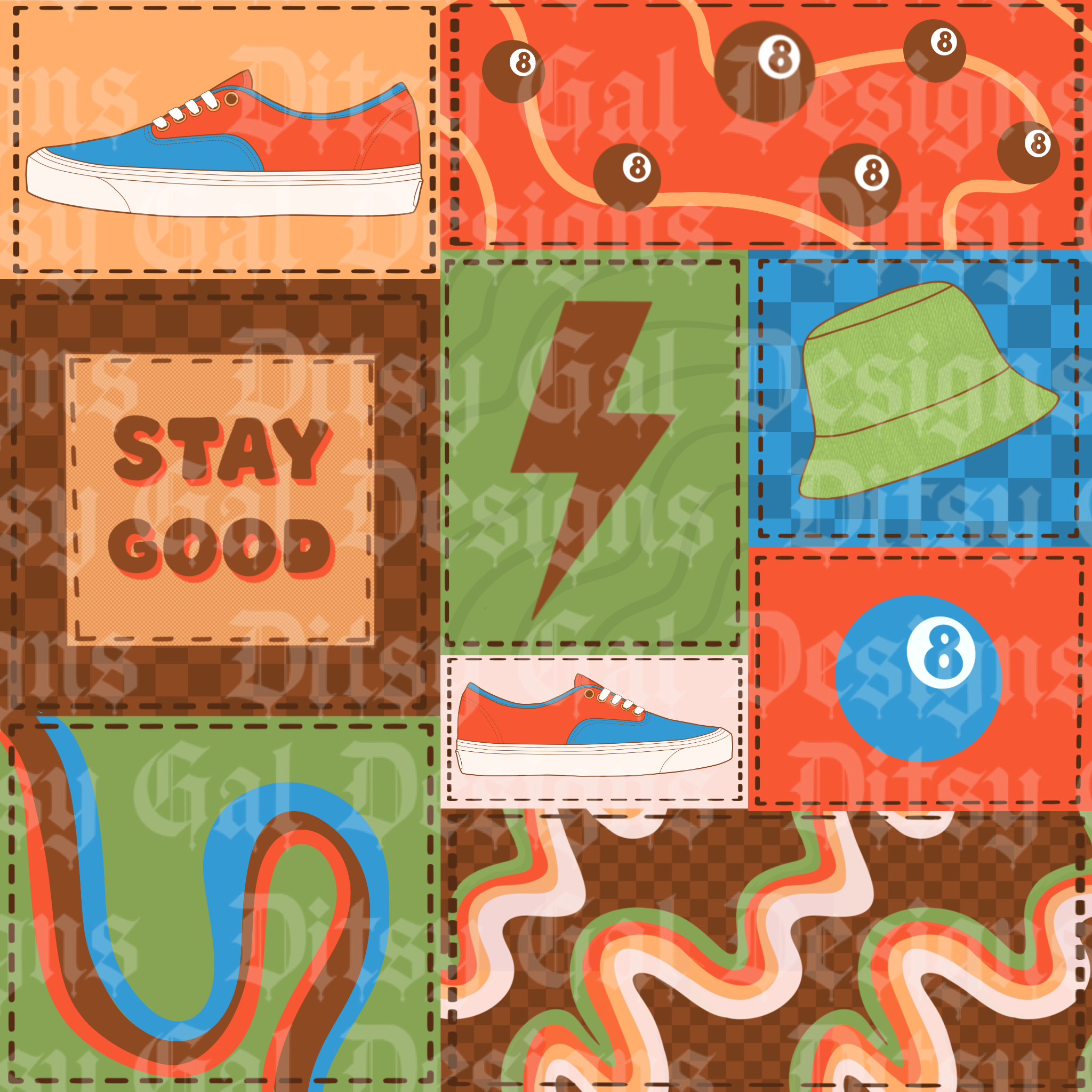 Groovy Patchwork - Payhip