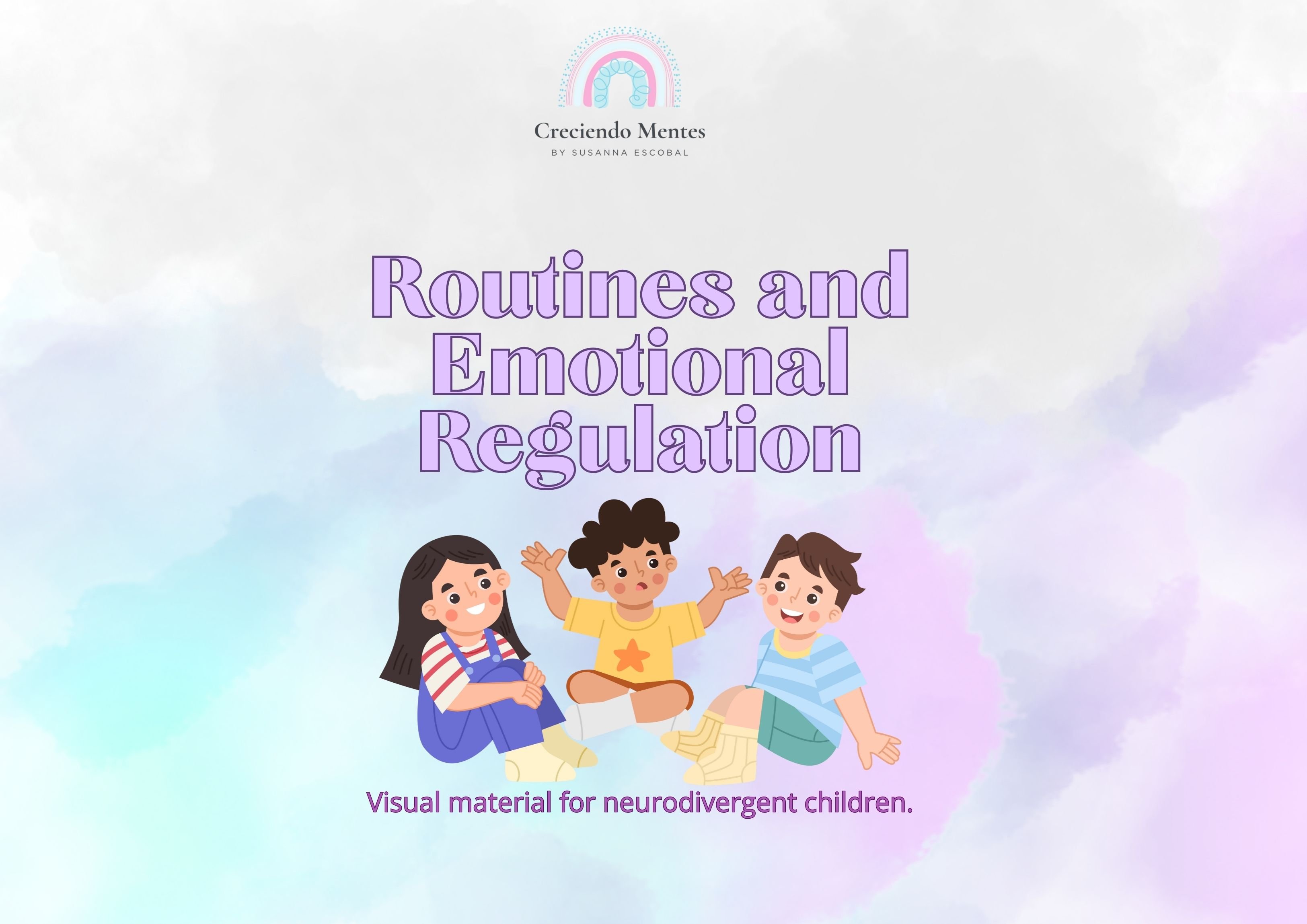Emotional Routines Examples Routines and Emotional regulation Printable material - Payhip
