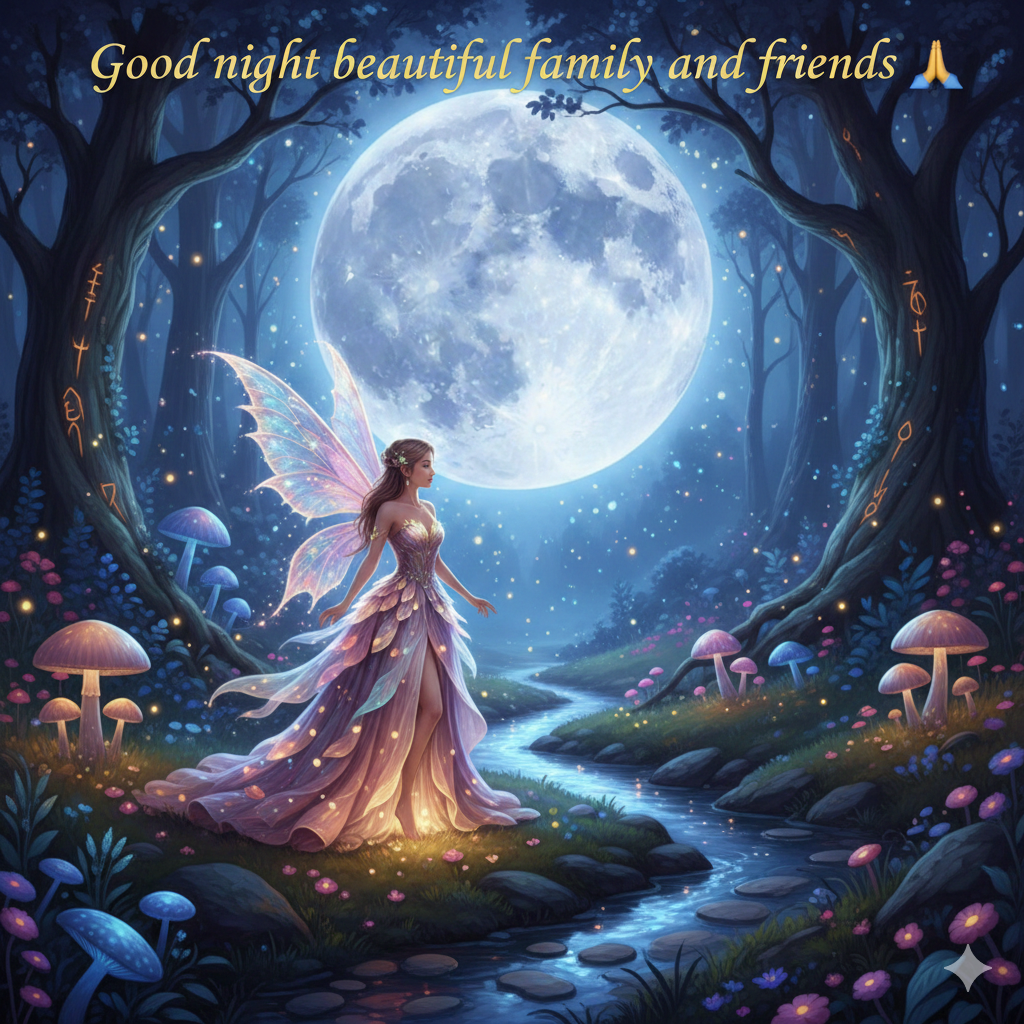 A beautiful enchanting good night scene - Payhip