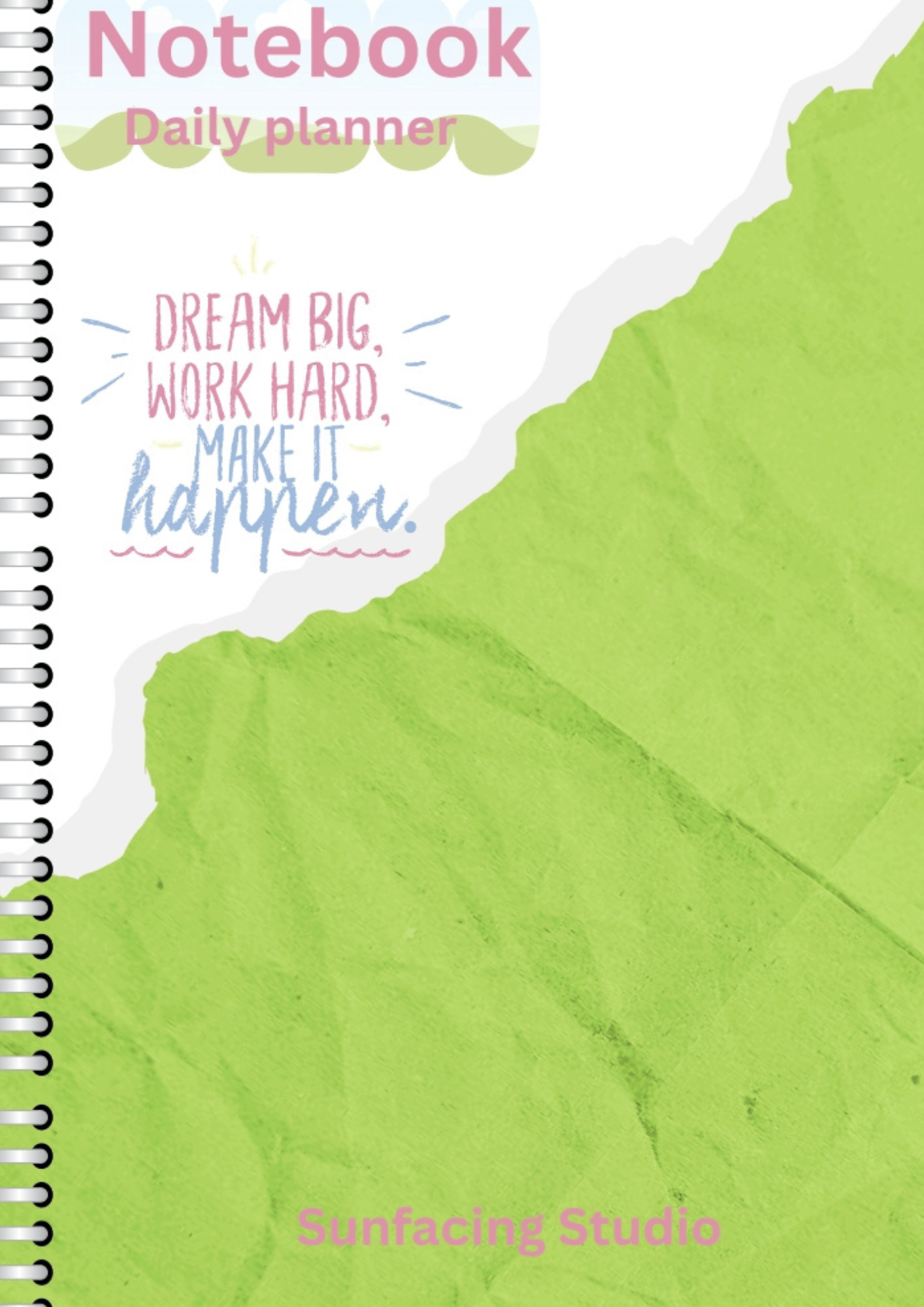 Mootivational Notebook.pdf Notebook Daily Planner – Motivational 31 Pages PDF | Sunfacing Studio ...